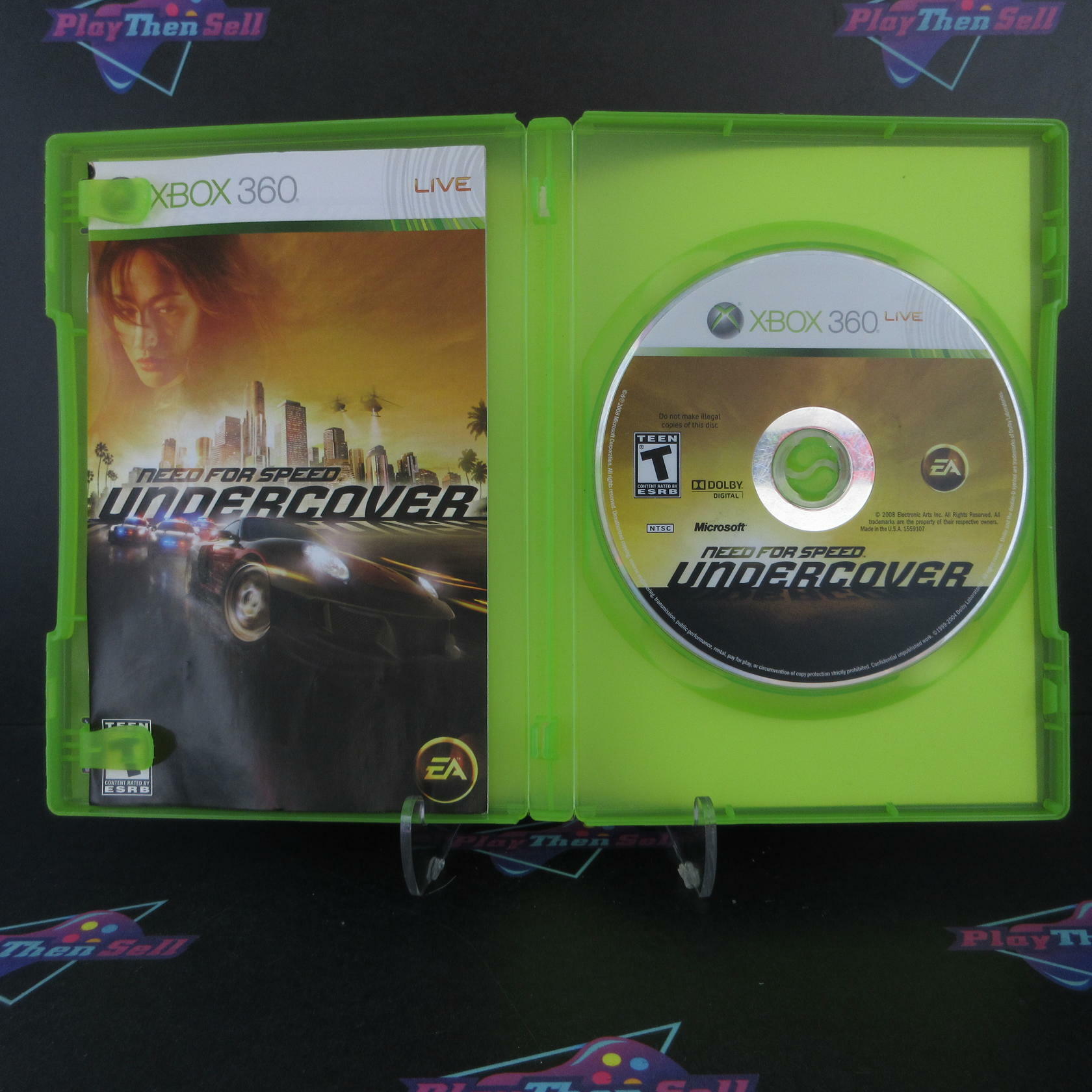 Need for Speed Undercover Xbox 360 MD Complete CIB - Very Good