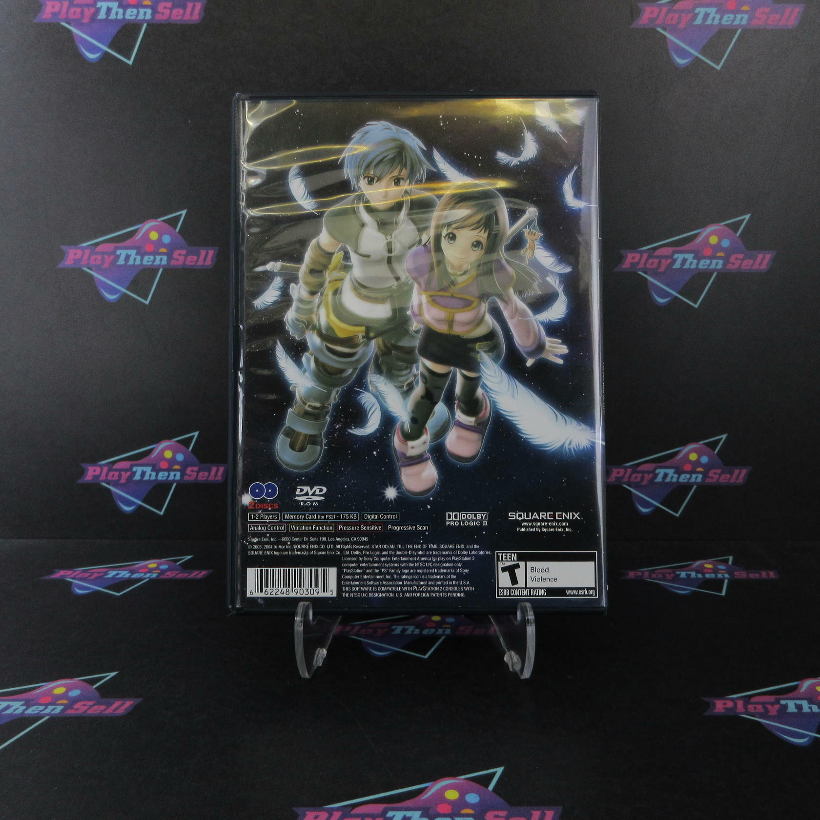 Star Ocean Till the End of Time PS2 PlayStation 2 + Reg Card - Like New