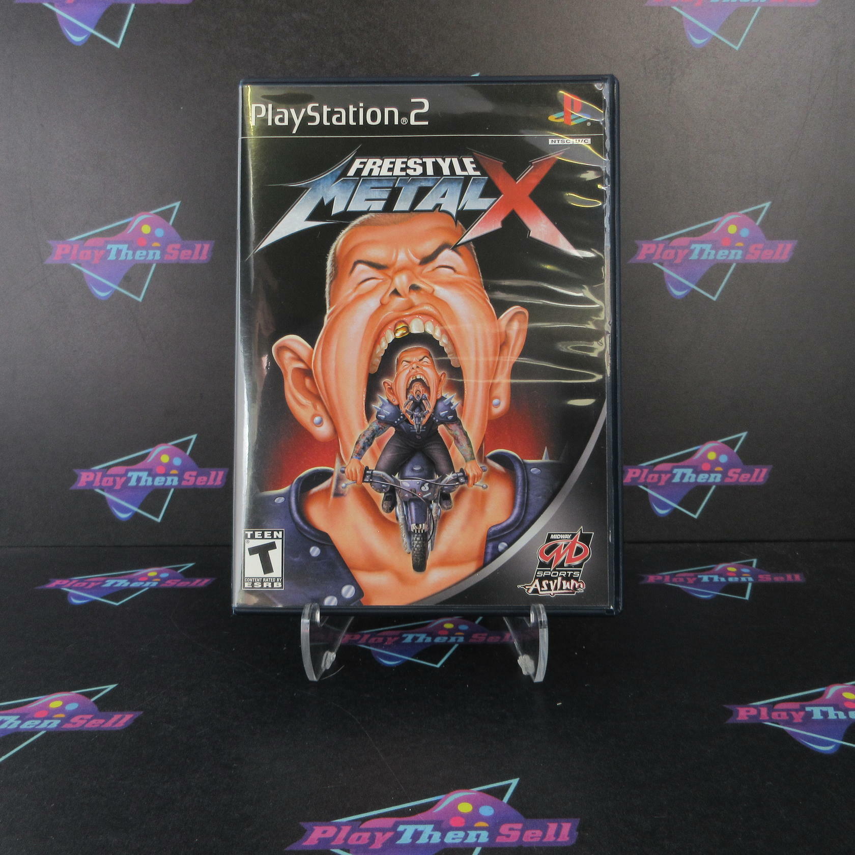 Freestyle Metal X PS2 PlayStation 2 AD + Reg Card Complete CIB - Very Good