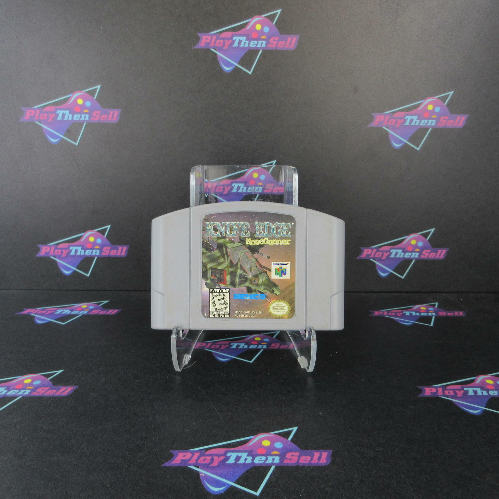 Knife Edge Nosegunner Nintendo 64 N64 Cartridge Only AD Authentic / Tested - Very Good