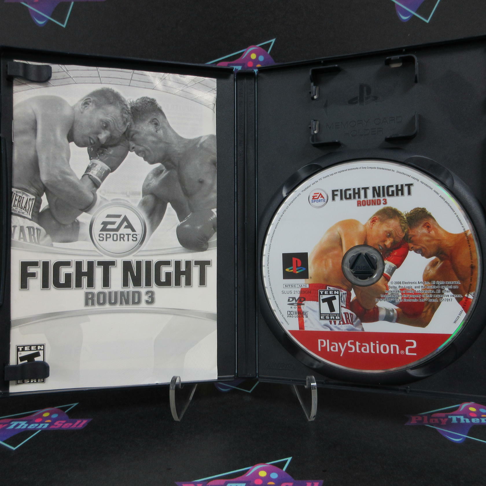Fight Night Round 3 PS2 PlayStation 2 GH AD Complete CIB - Very Good