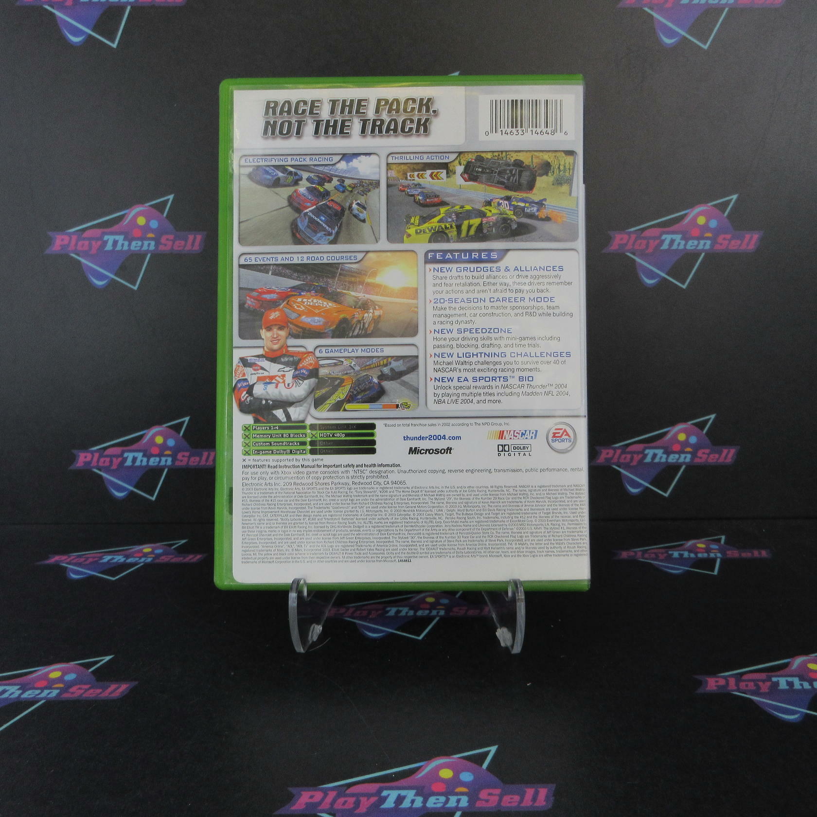 NASCAR Thunder 2004 Xbox AD Complete CIB - Very Good
