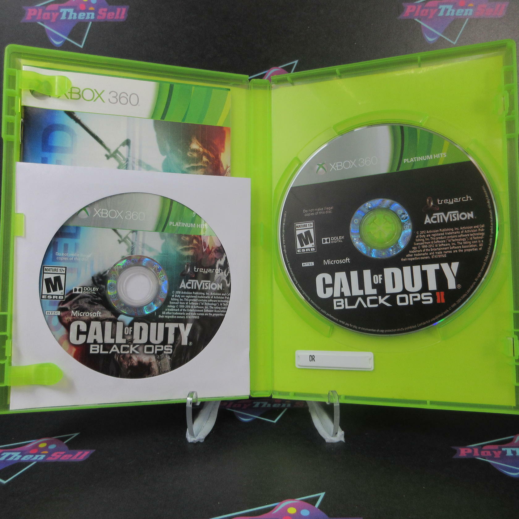 Call of Duty: Black Ops Combo Pack Xbox 360 AD Complete CIB - Very Good