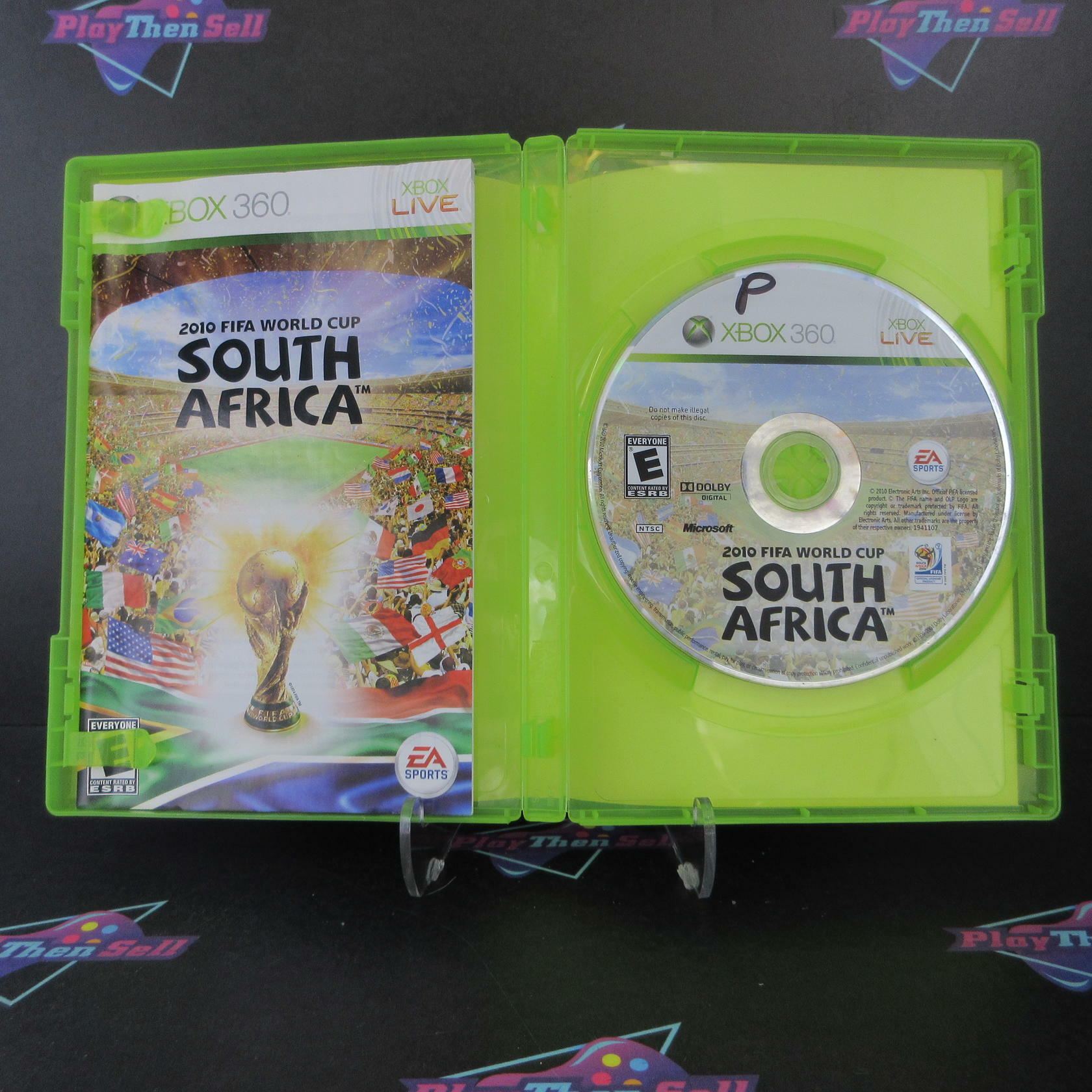 2010 FIFA World Cup South Africa Xbox 360 AD/MD Complete CIB - Very Good