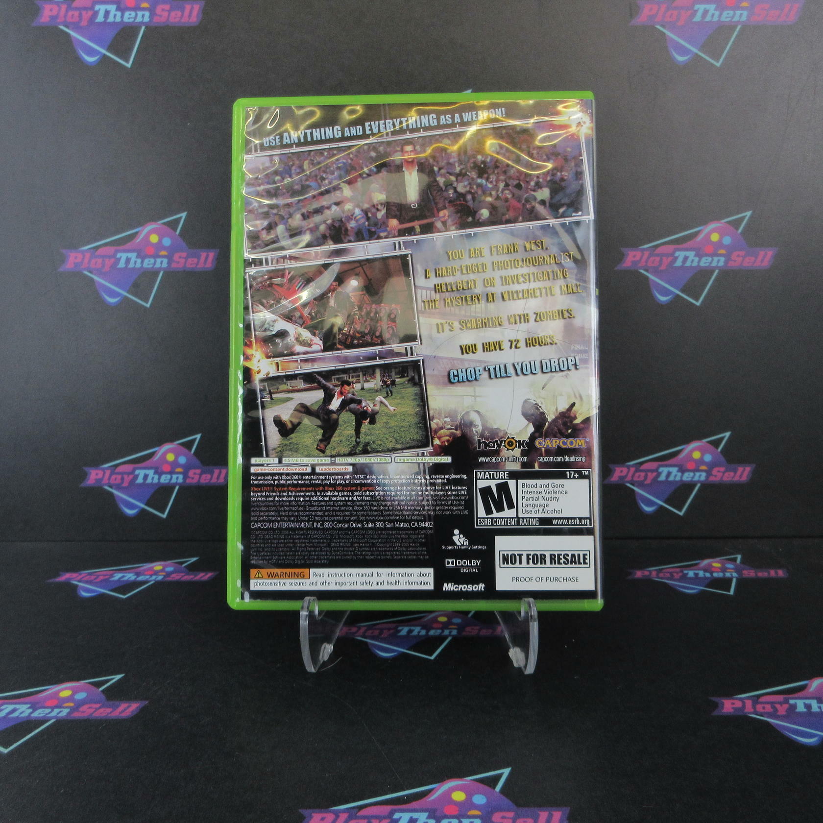 Dead Rising Xbox 360 PH Complete - Excellent