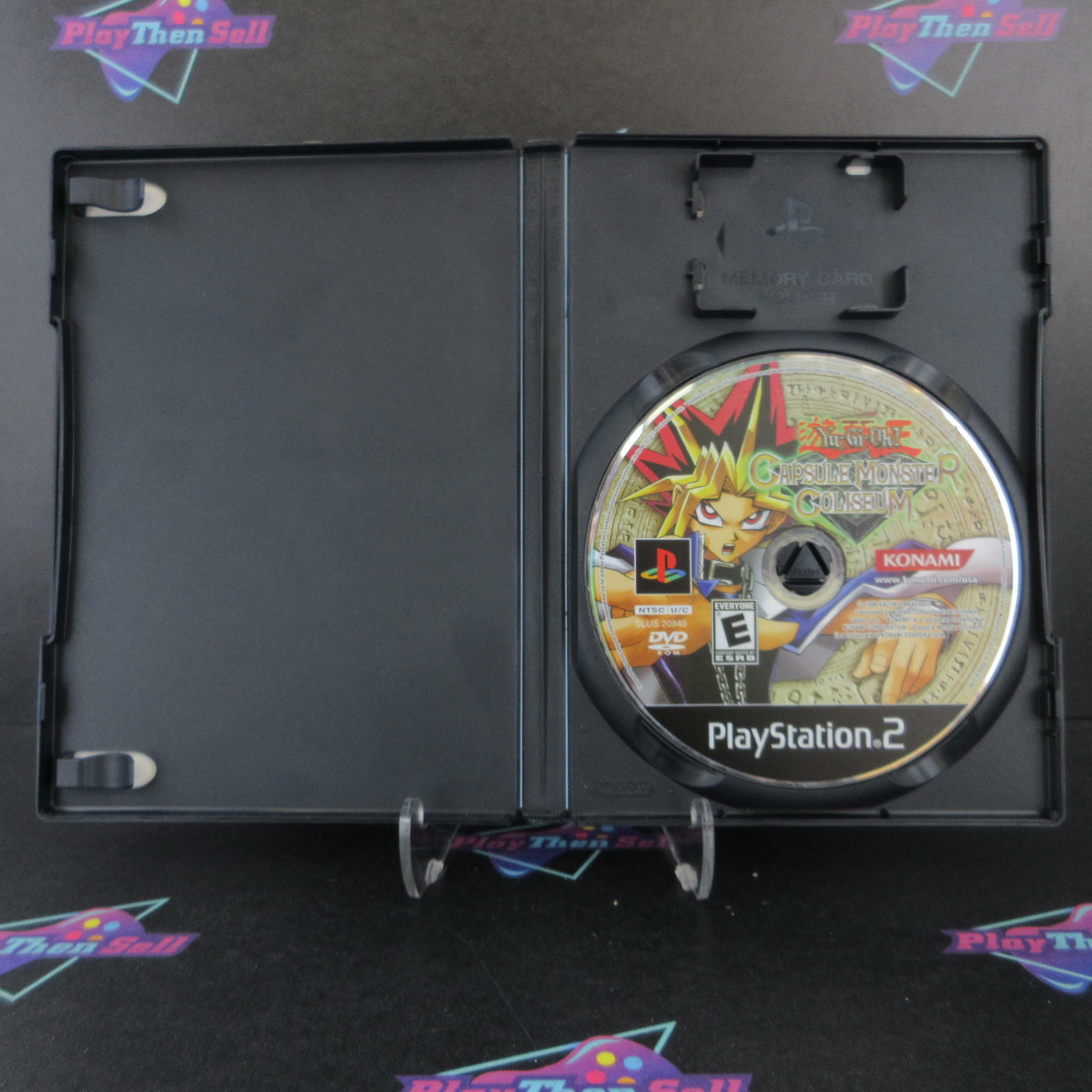 Yu-Gi-Oh! Capsule Monster Coliseum PS2 PlayStation 2 - Very Good