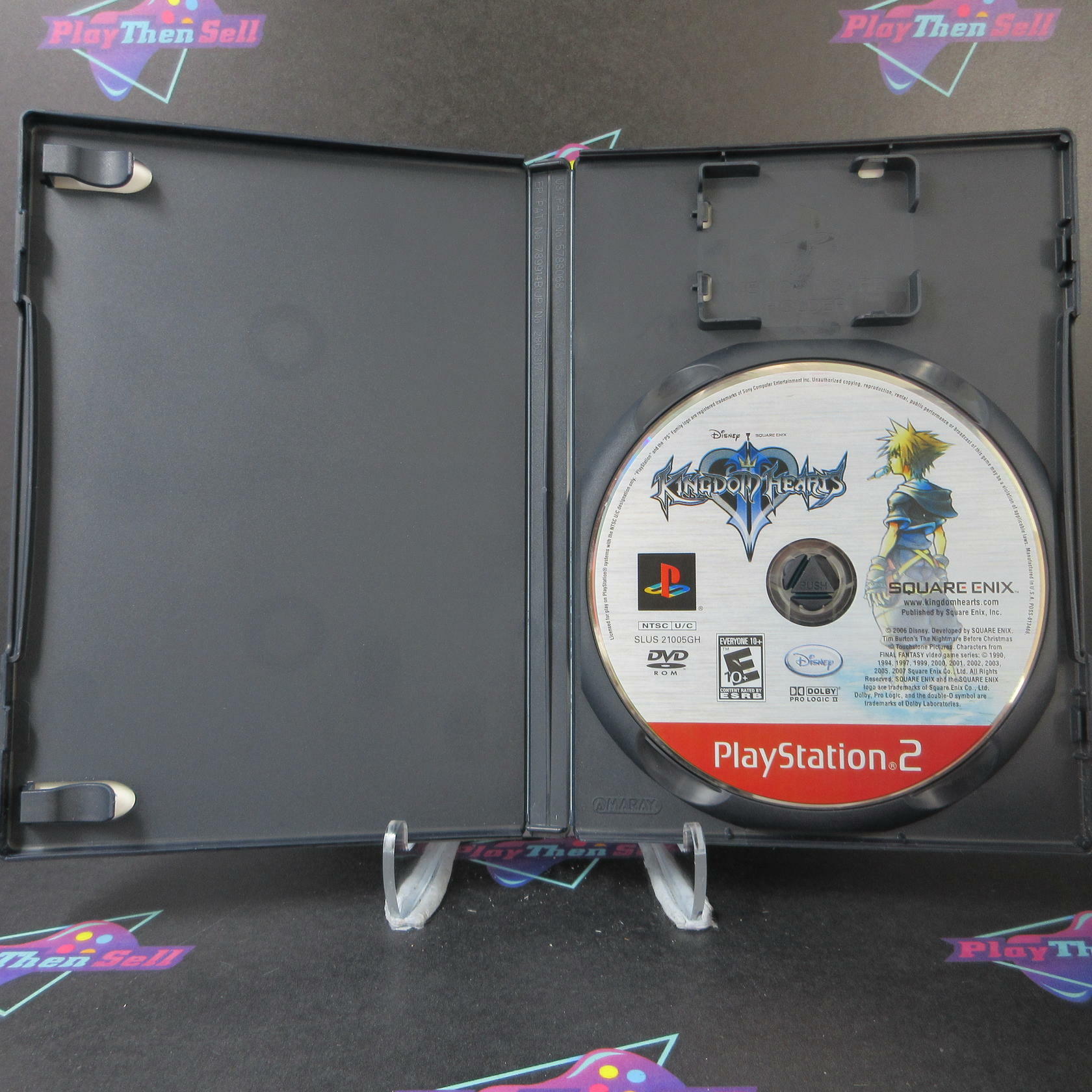 Kingdom Hearts II PS2 PlayStation 2 GH - Very Good