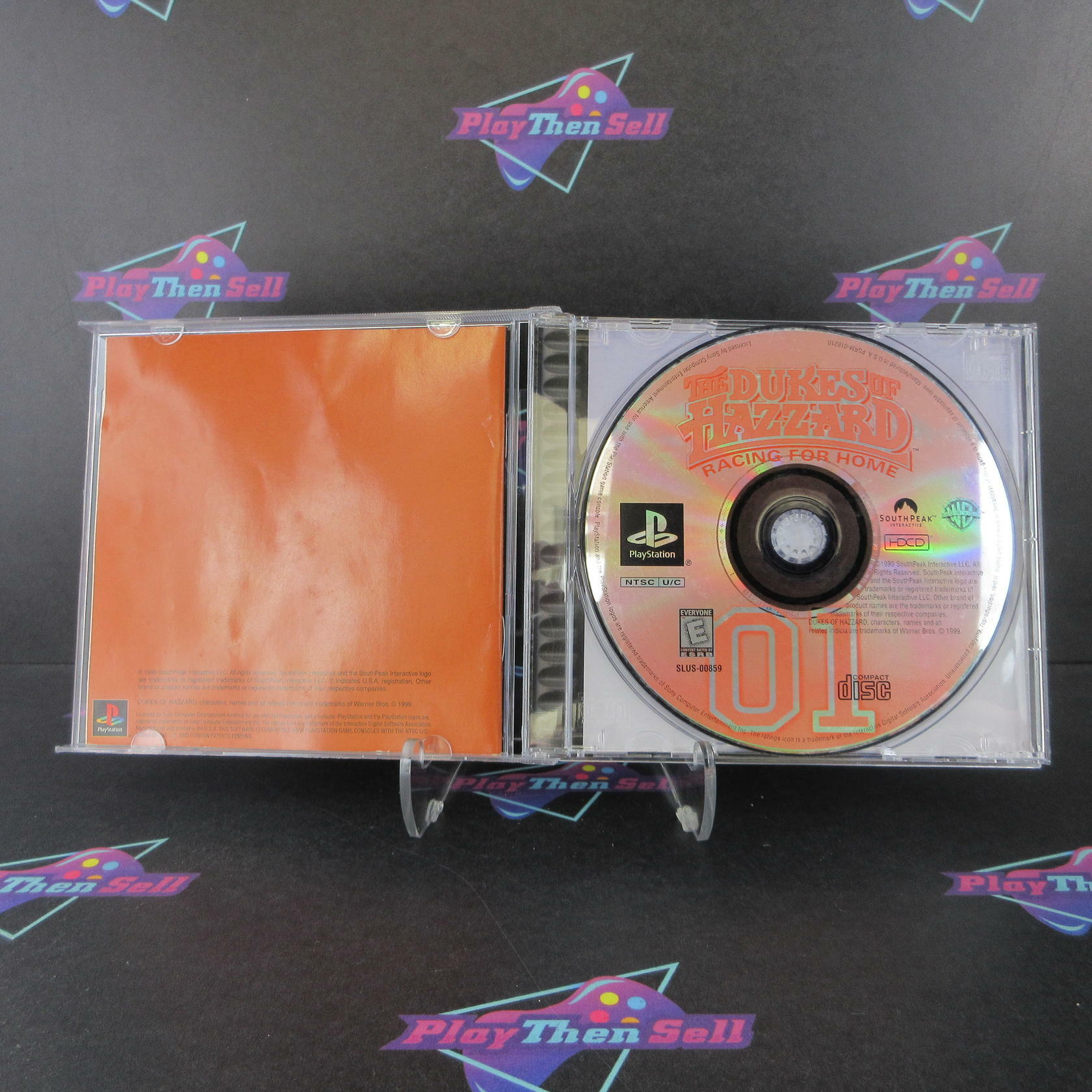 Dukes of Hazzard Racing for Home PS1 PlayStation 1 Complete - Excellent