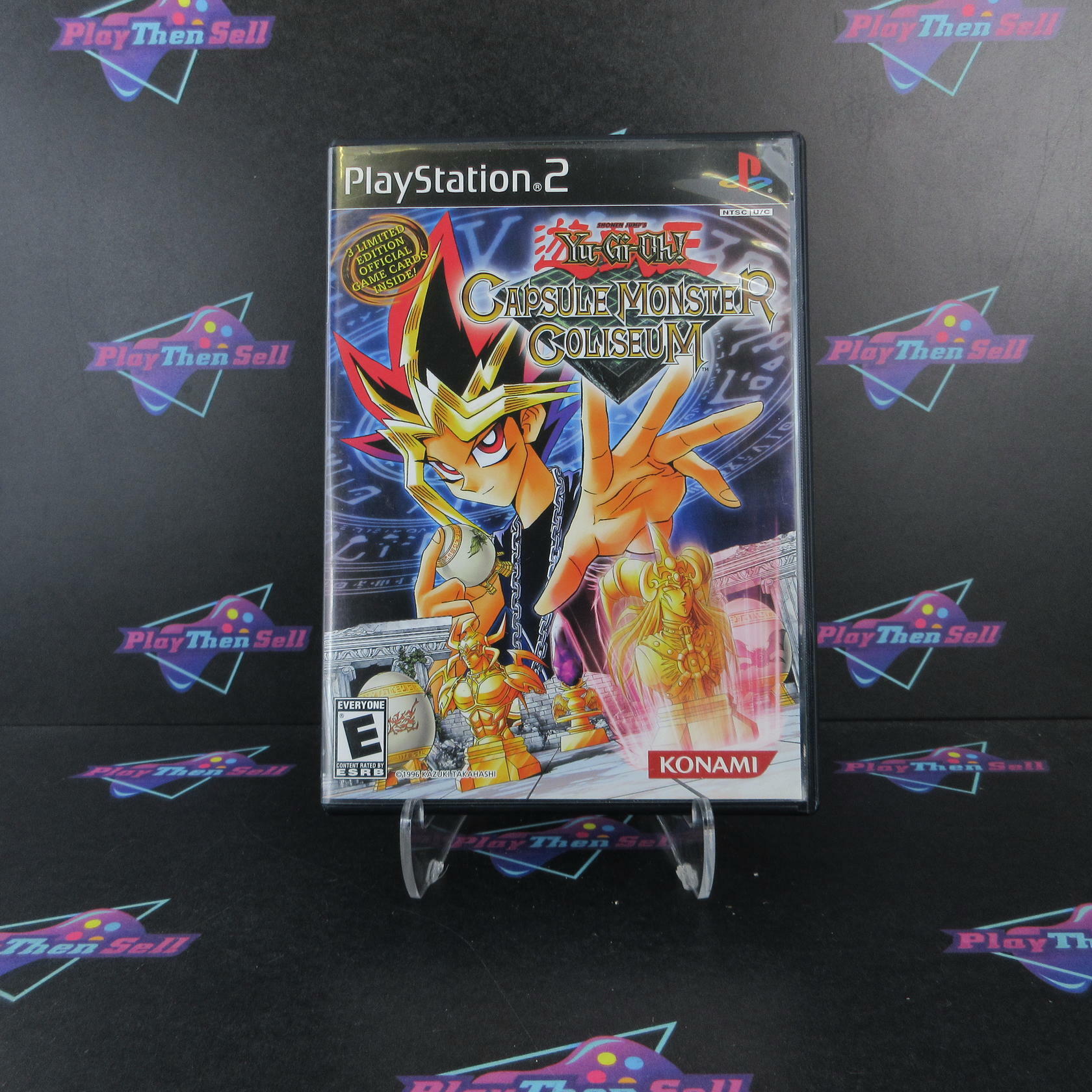 Yu-Gi-Oh! Capsule Monster Coliseum PS2 PlayStation 2 - Very Good
