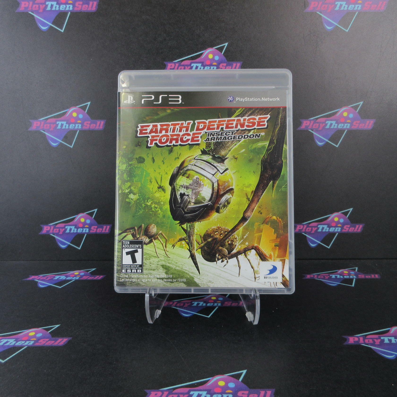 Earth Defense Force Insect Armageddon PS3 PlayStation 3 Complete - Excellent