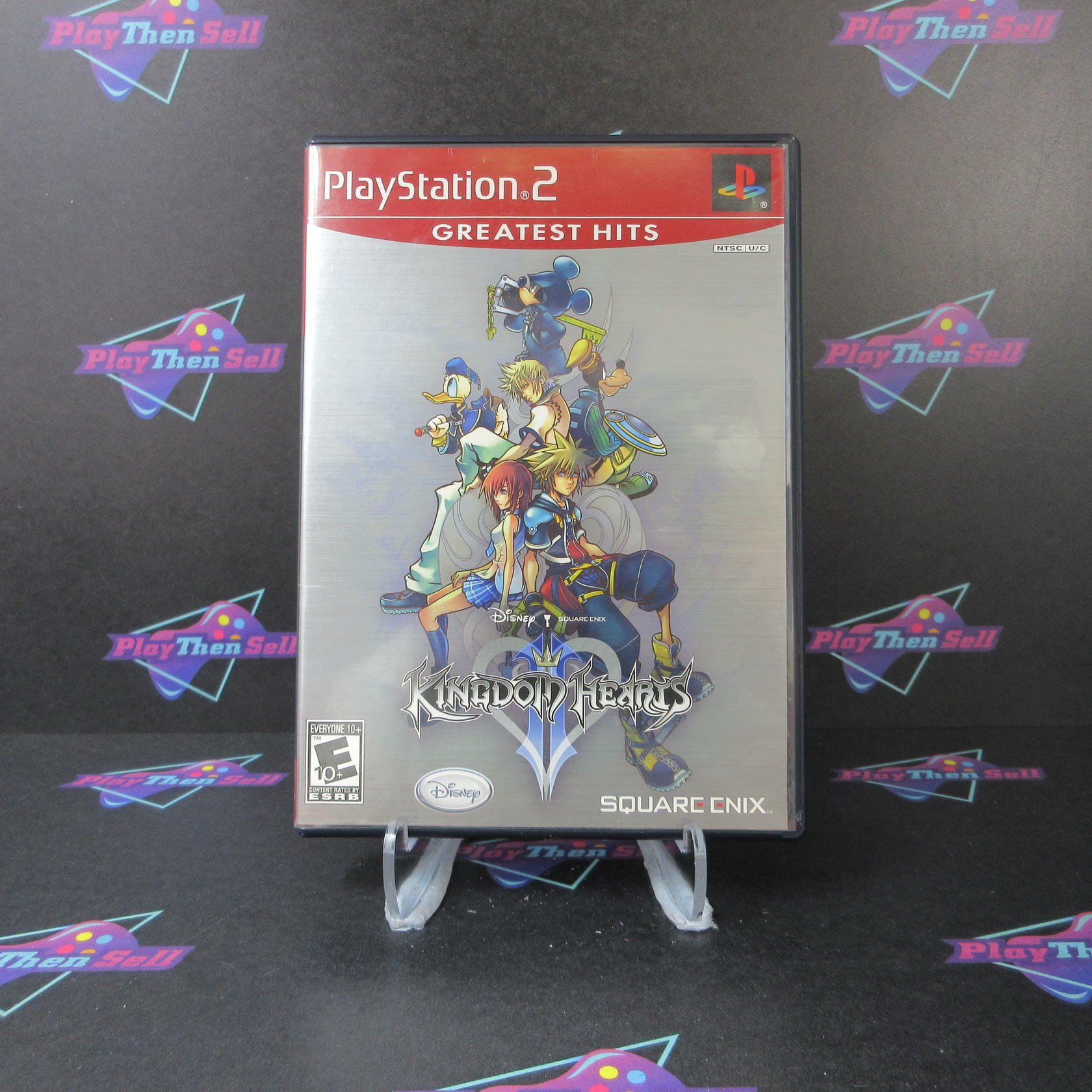 Kingdom Hearts II PS2 PlayStation 2 GH - Very Good