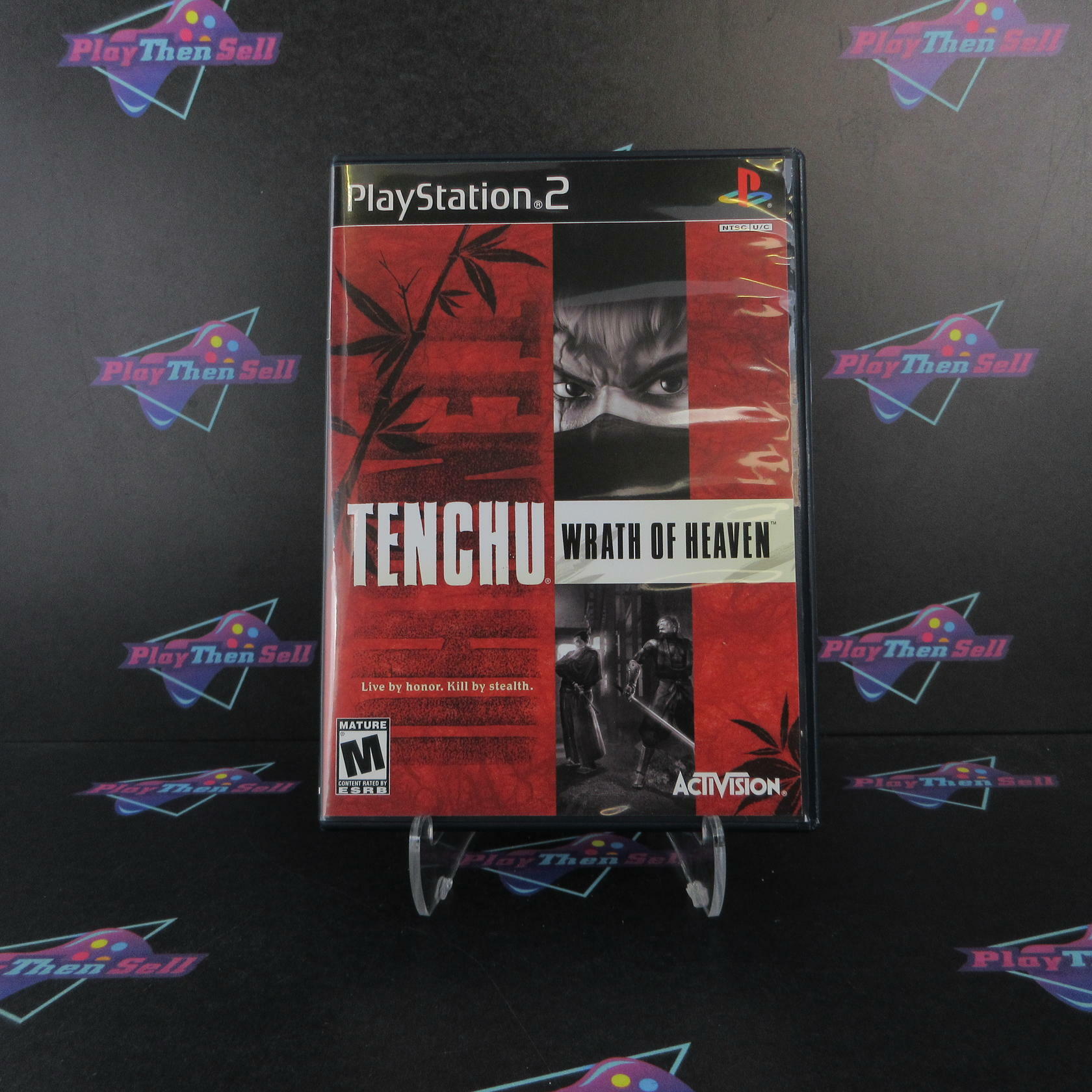 Tenchu Wrath of Heaven PS2 PlayStation 2 + Reg Card Complete - Excellent