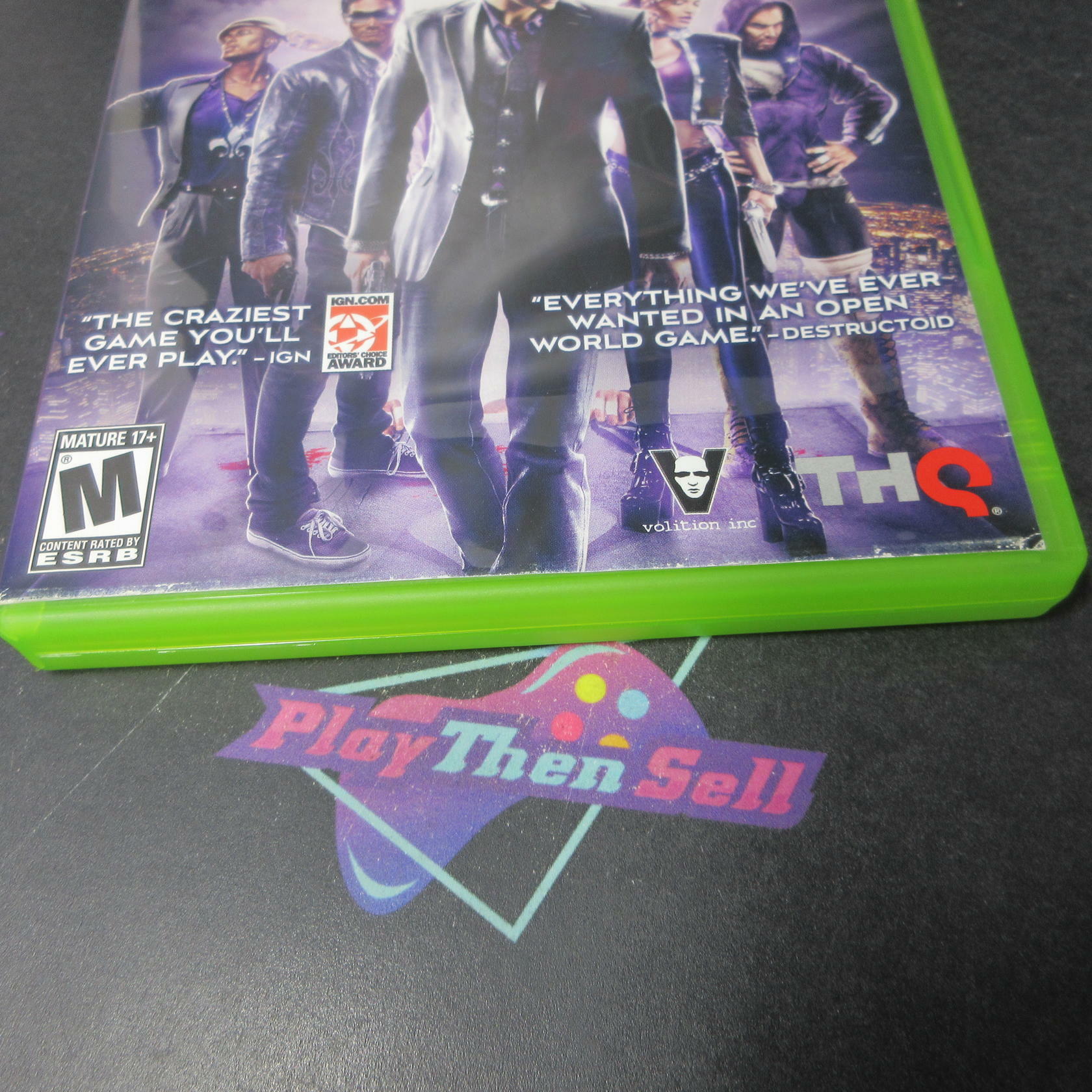 Saints Row The Third The Full Package Xbox 360 AD/NM - Very Good