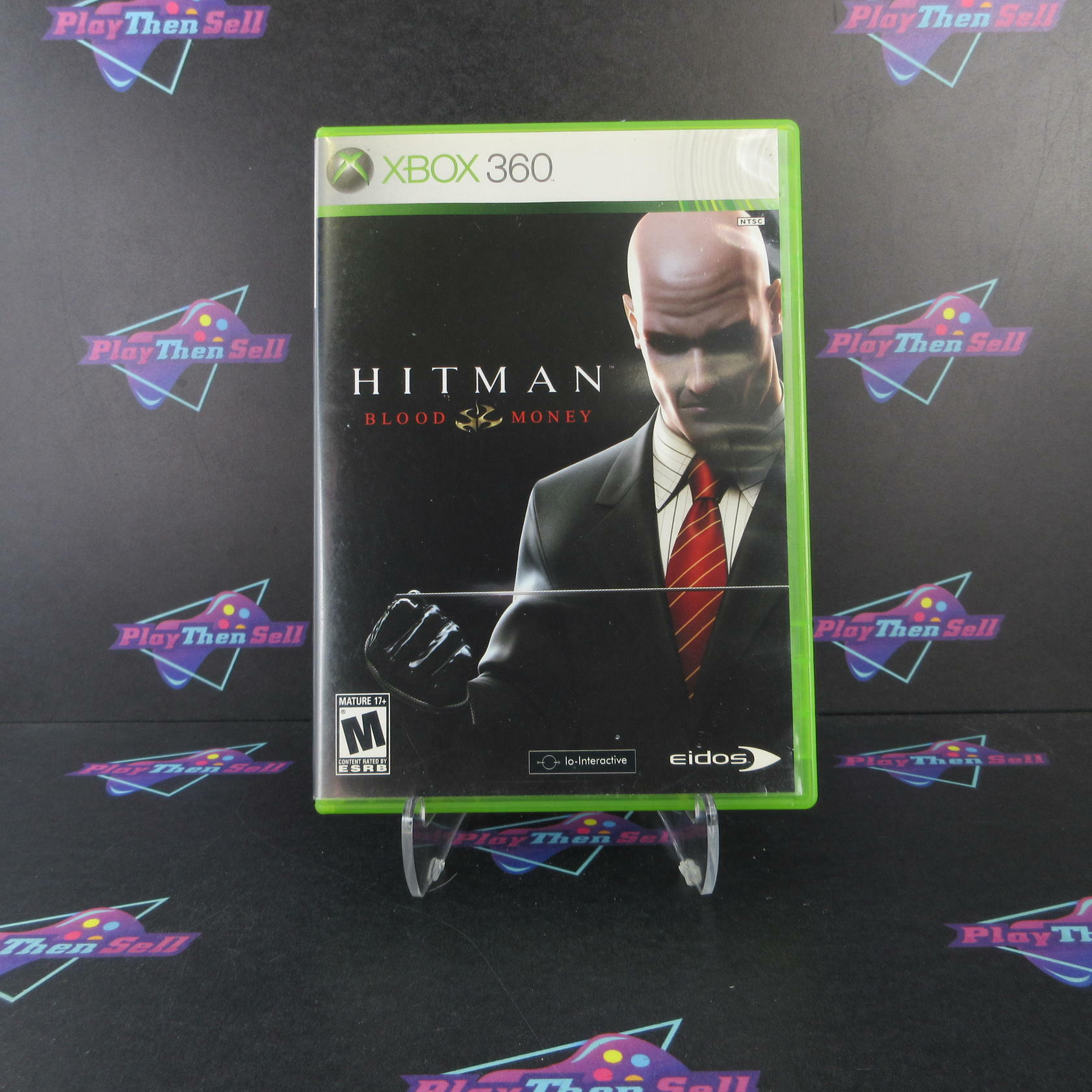 Hitman Blood Money Xbox 360 MD Complete CIB - Very Good