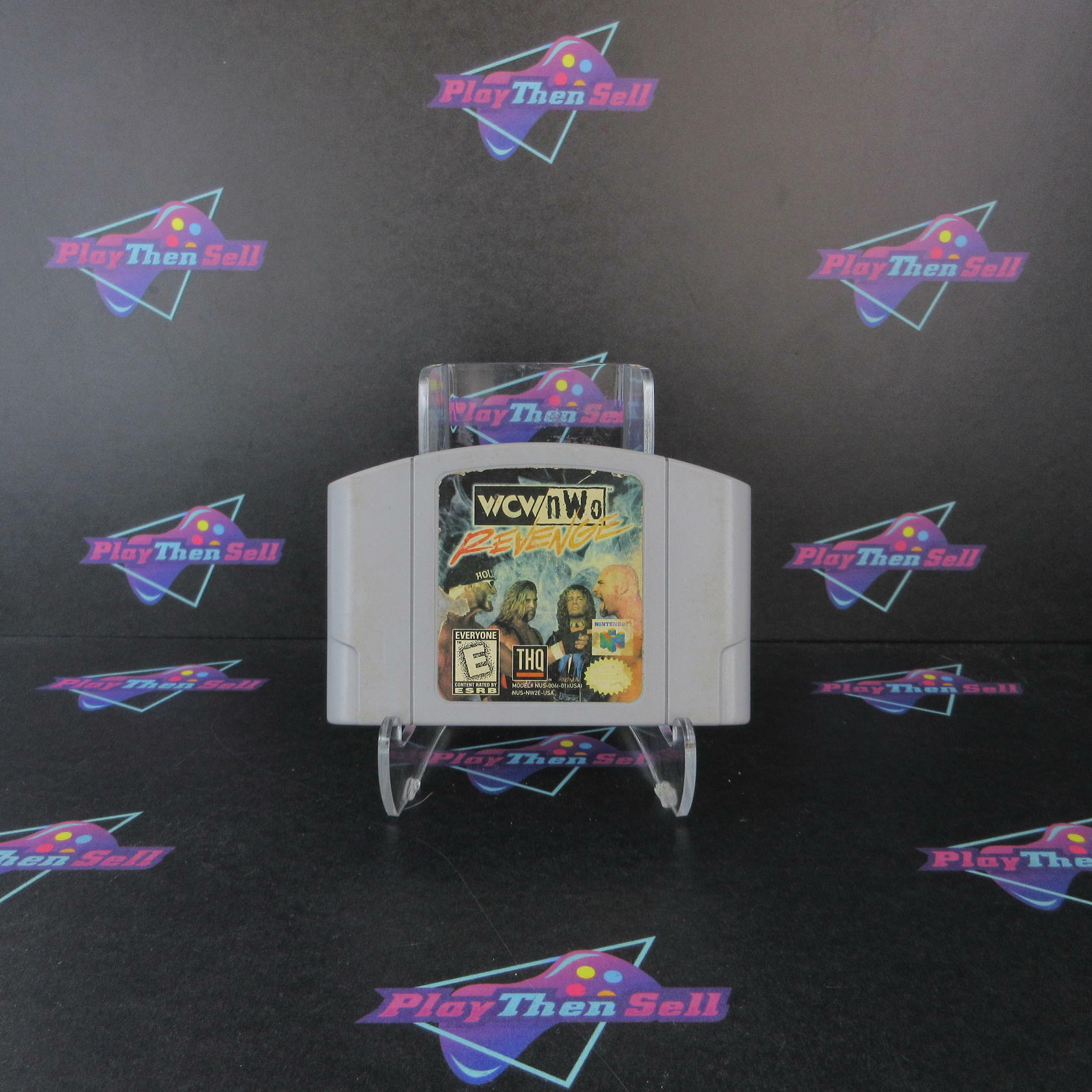 WCW / NWO Revenge N64 Nintendo 64 Cartridge Only AD Authentic / Tested - Very Good