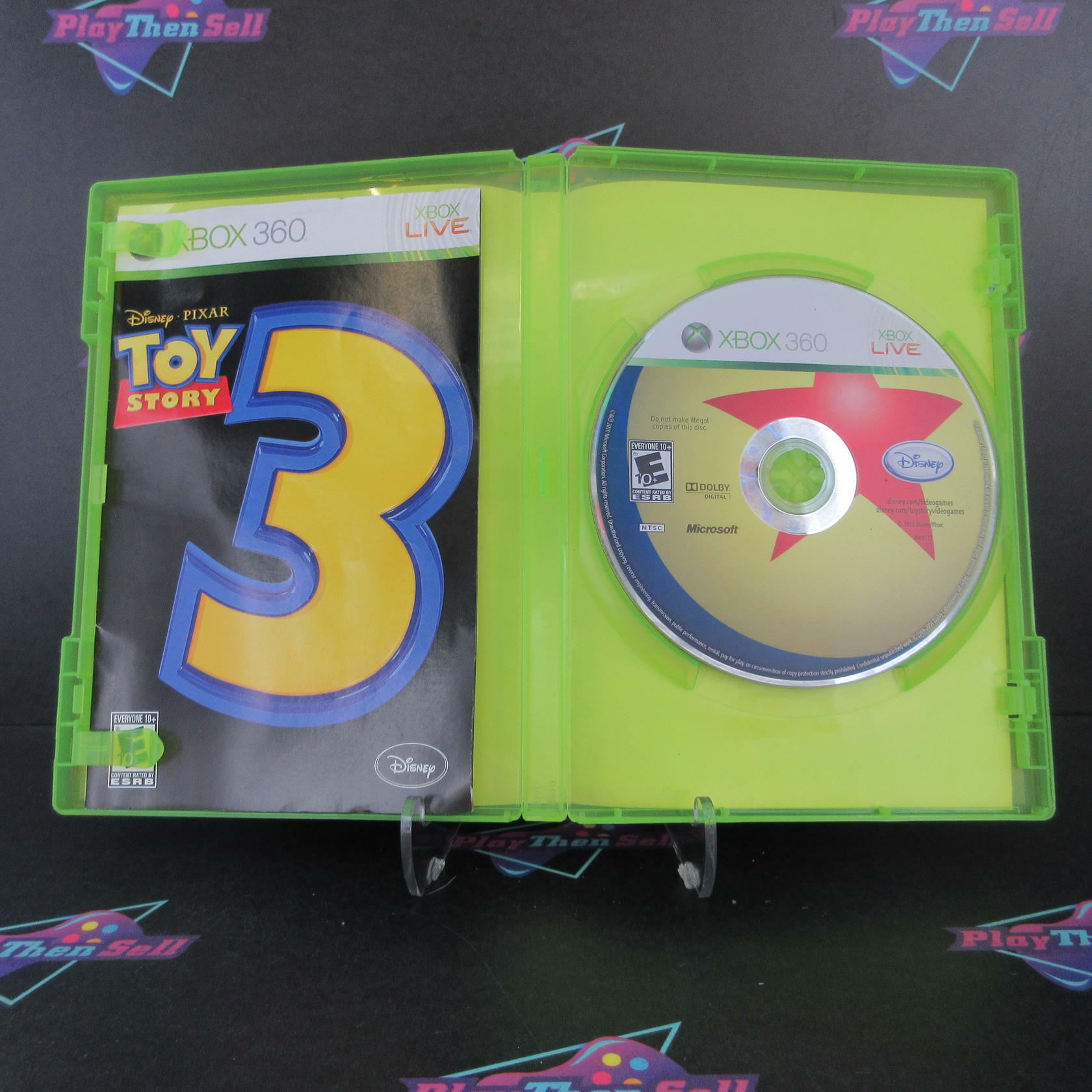 Toy Story 3 The Video Game Xbox 360 AD Complete CIB - Very Good