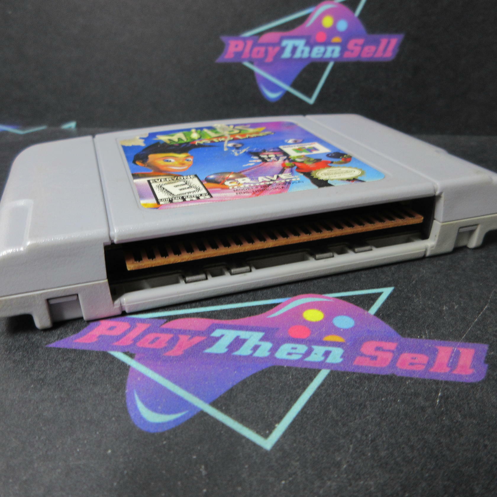 Milo's Astro Lanes Nintendo 64 N64 Cartridge Only AD Authentic / Tested - Very Good