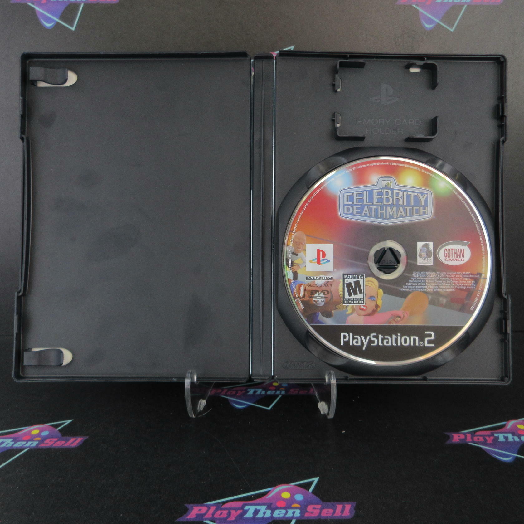 Celebrity Death Match PS2 PlayStation 2 AD/NM - Very Good