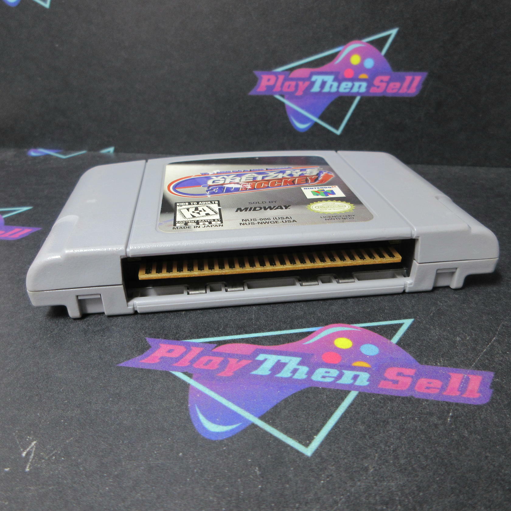 Wayne Gretzky's 3D Hockey N64 Nintendo 64 Cartridge Only AD Authentic / Tested - Very Good