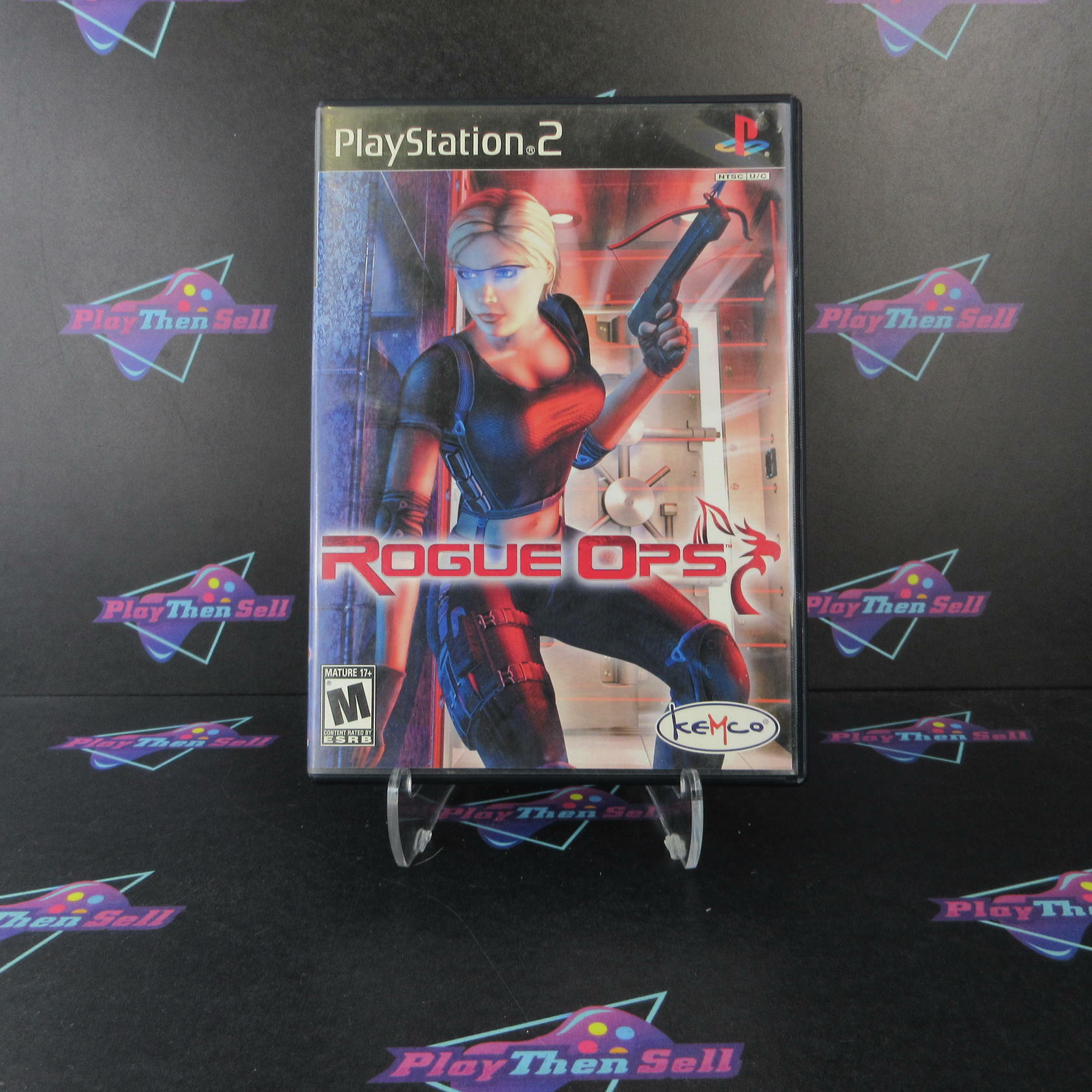 Rogue Ops PS2 PlayStation 2 AD/NM - Very Good