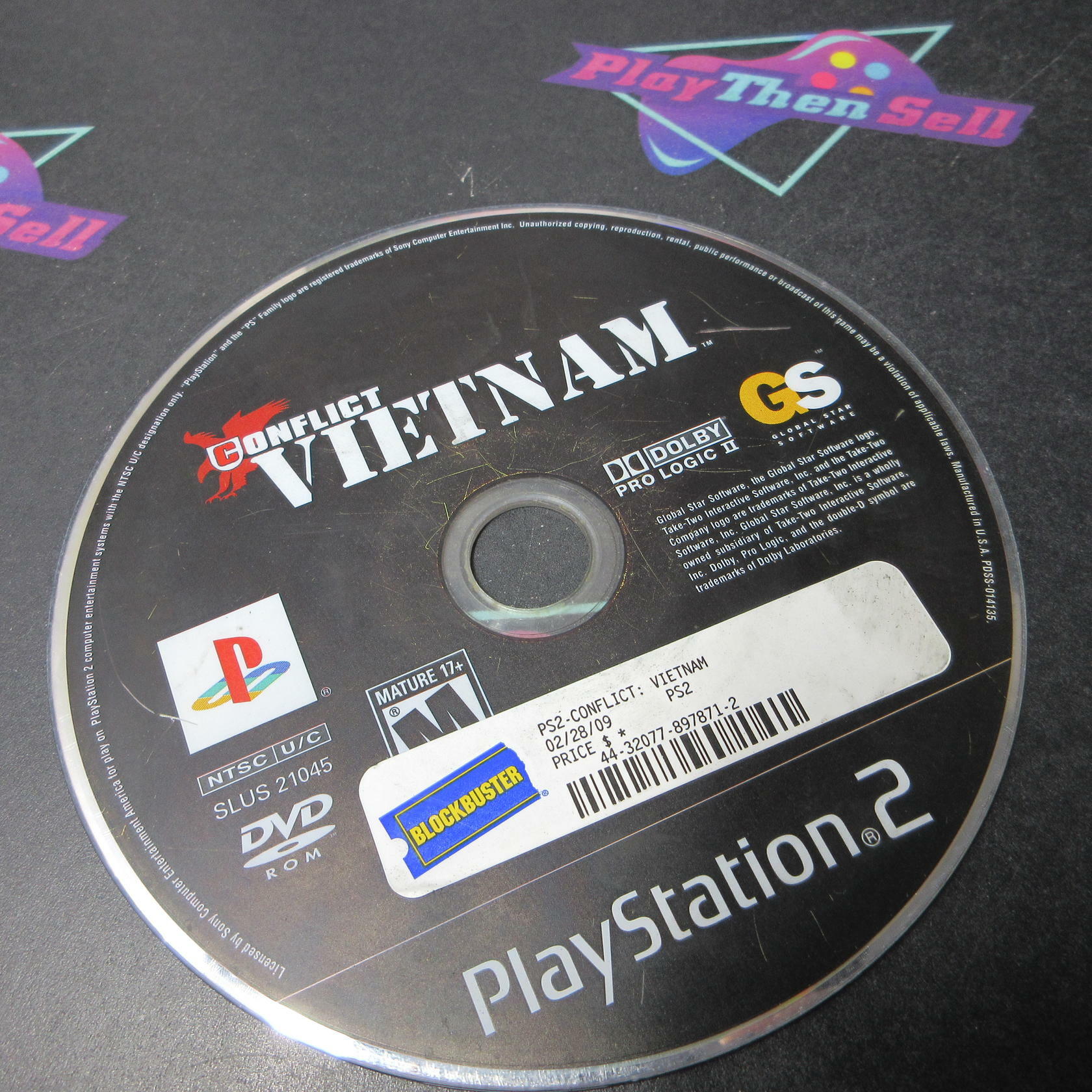 Conflict Vietnam PS2 PlayStation 2 AD/DD Complete CIB - Very Good