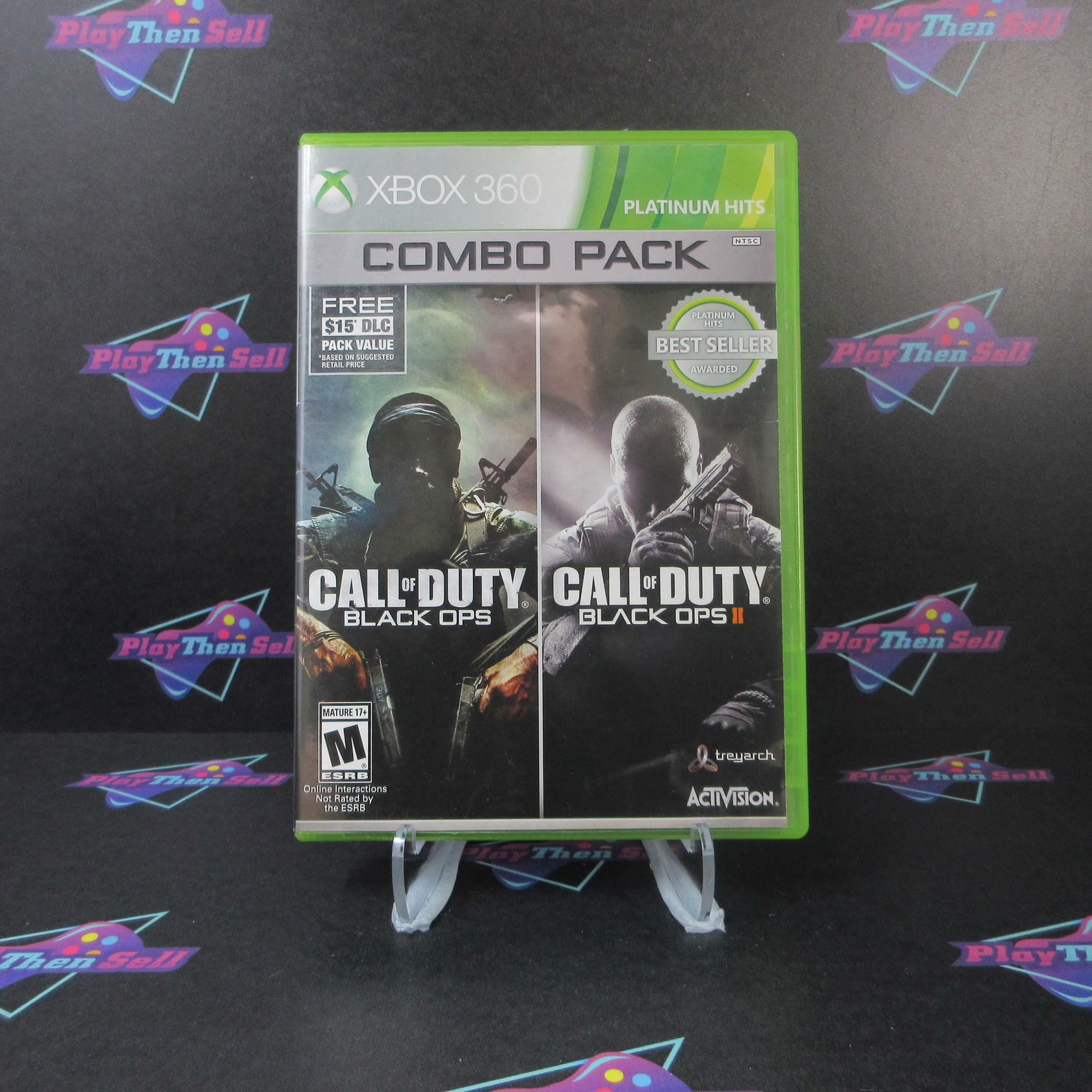 Call of Duty: Black Ops Combo Pack Xbox 360 AD Complete CIB - Very Good