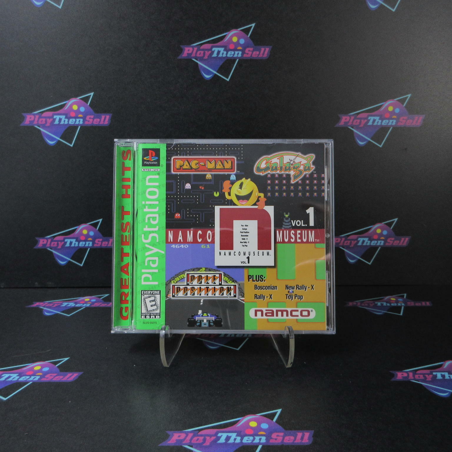 Namco Museum Vol 1 PS1 PlayStation 1 GH + Reg Card Complete - Excellent