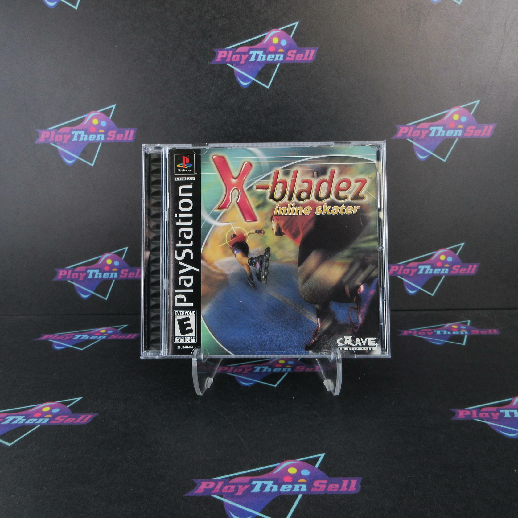X-bladez Inline Skater PS1 PlayStation 1 Complete - Excellent