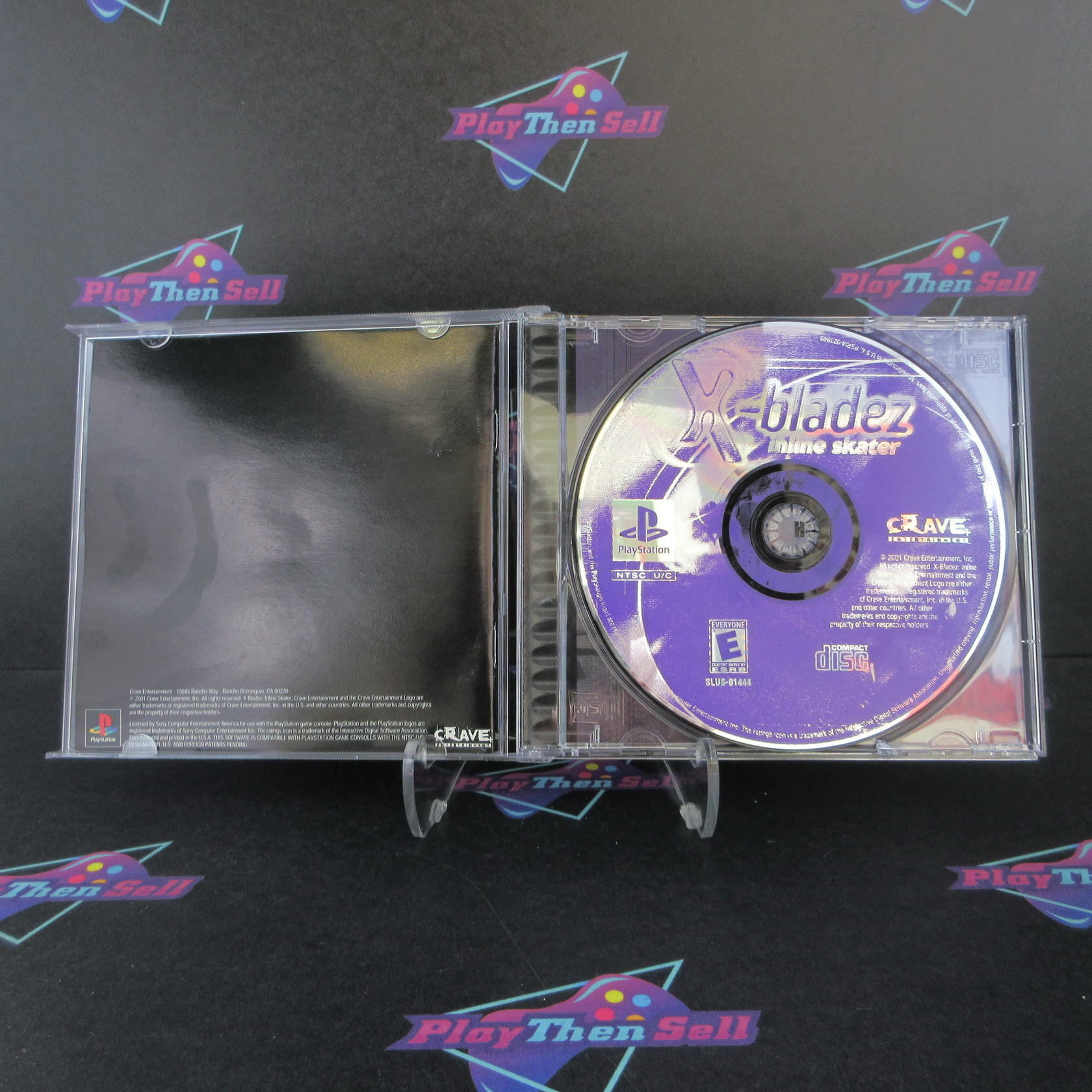 X-bladez Inline Skater PS1 PlayStation 1 Complete - Excellent