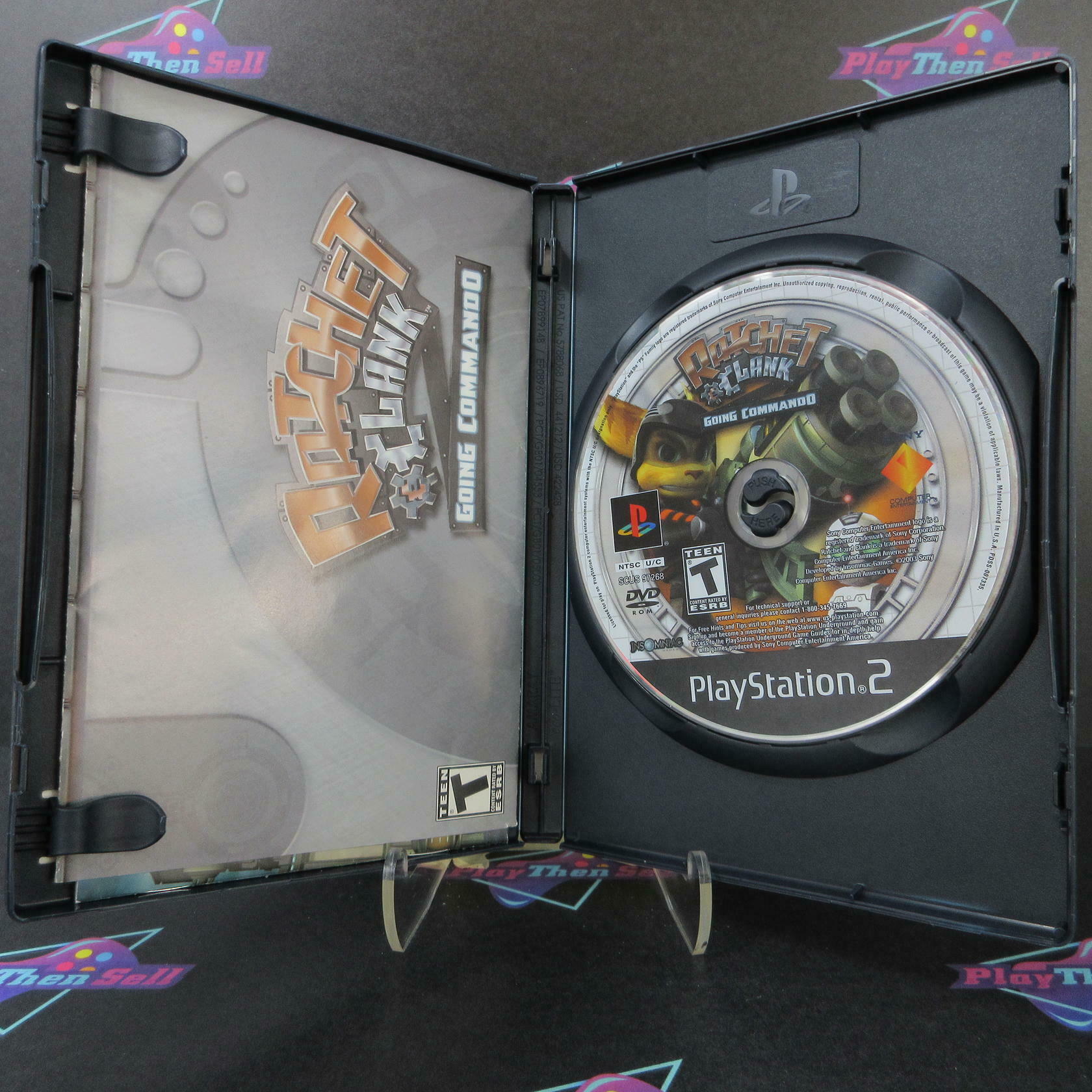 Ratchet & Clank Going Commando PS2 PlayStation 2 Complete - Excellent