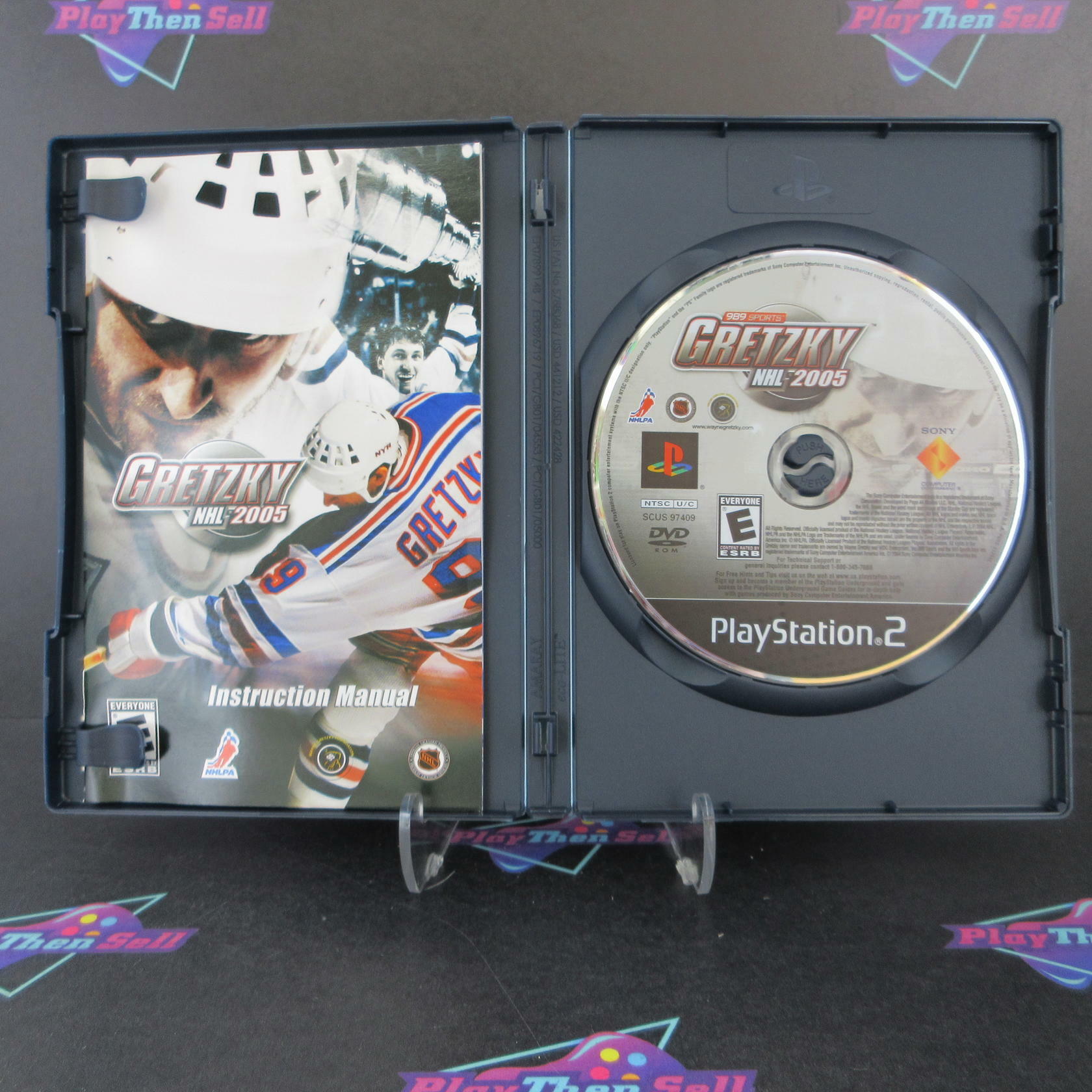 Gretzky NHL 2005 PS2 PlayStation 2 Complete - Excellent