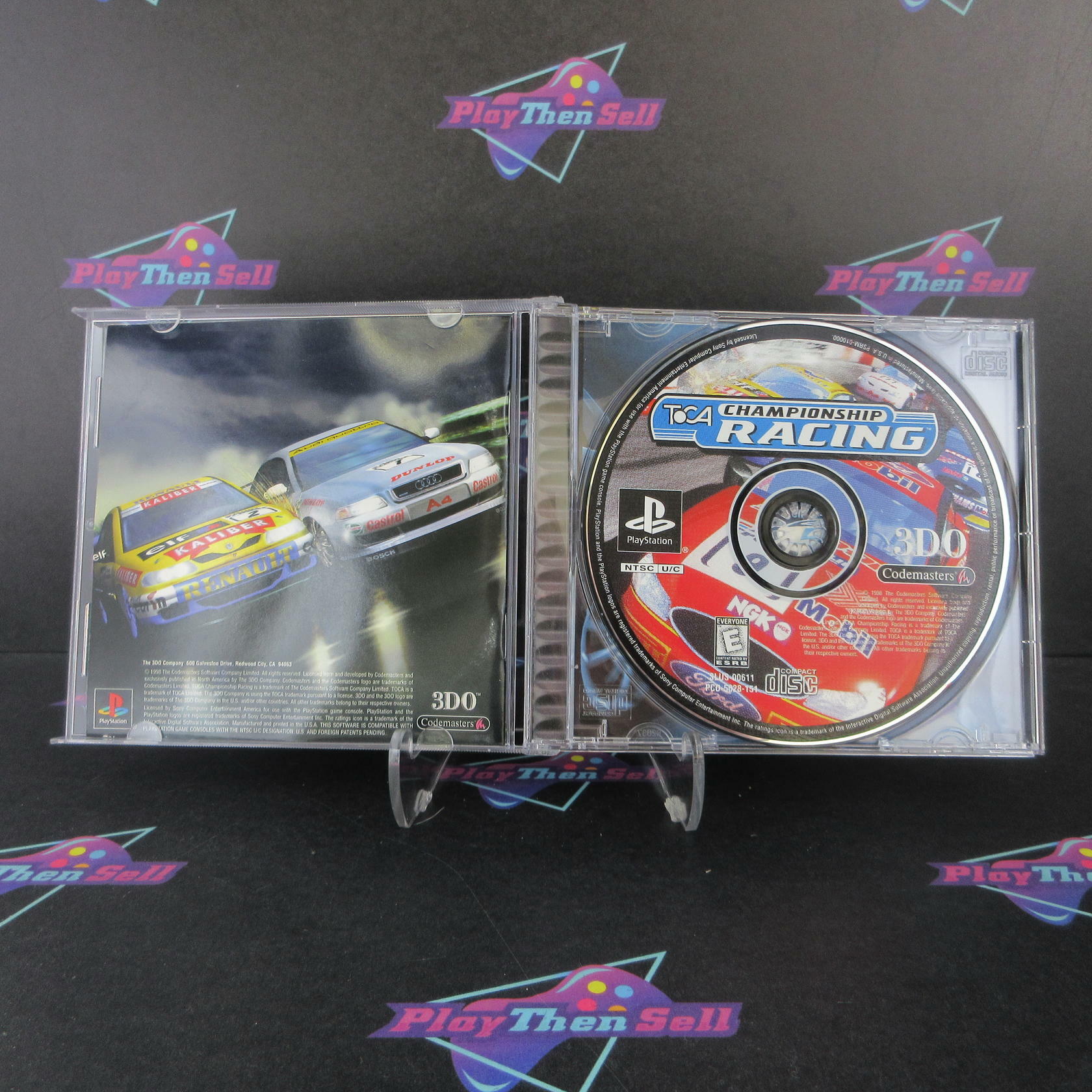 TOCA Championship Racing PS1 PlayStation 1 + Reg Card Complete - Excellent
