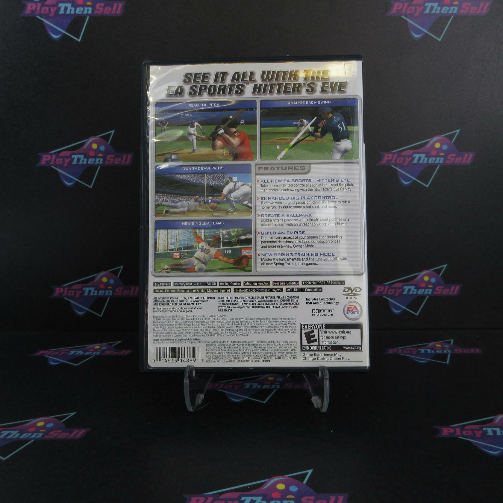 MVP Baseball 2005 PS2 PlayStation 2 Complete - Excellent