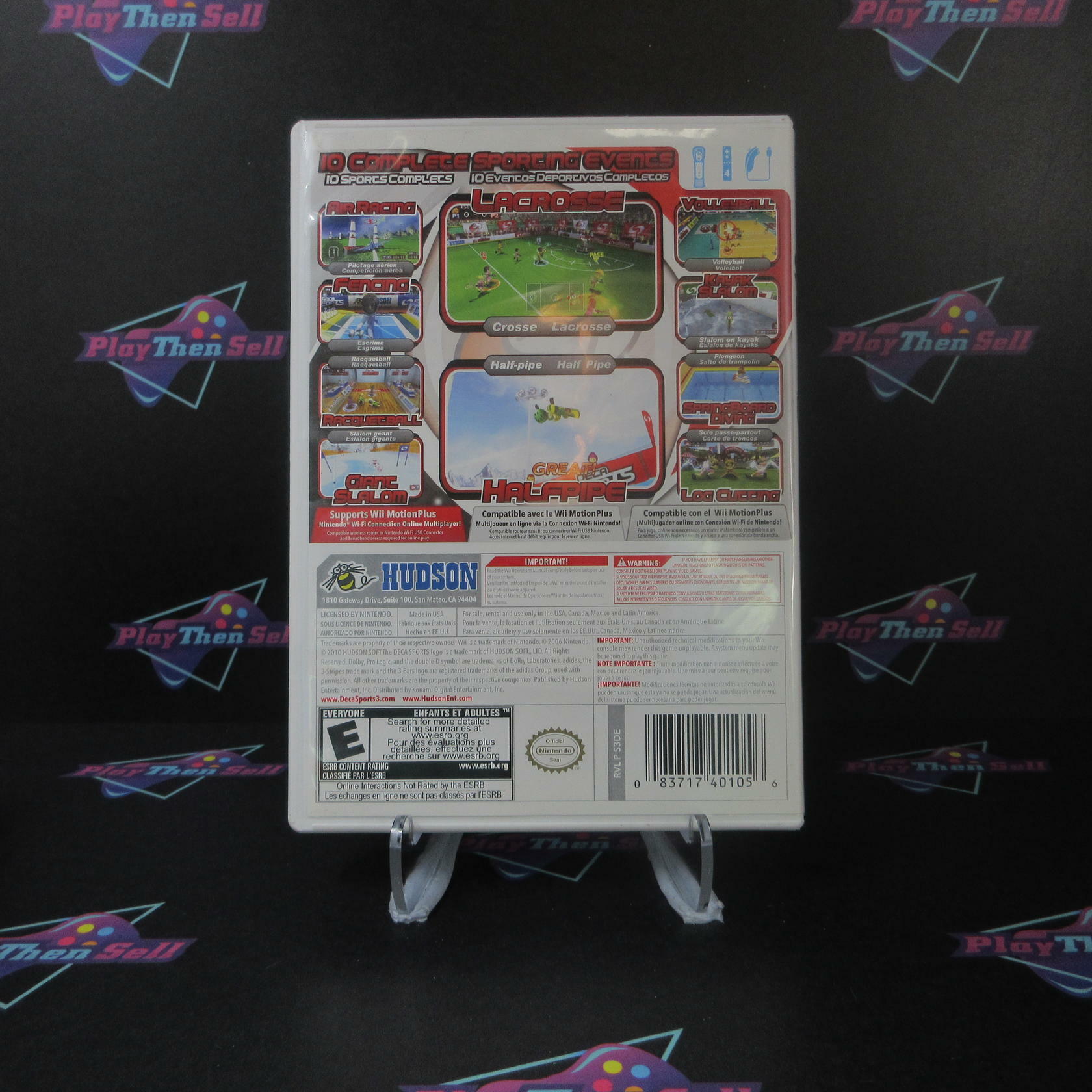 Deca Sports 3 Nintendo Wii Complete - Excellent