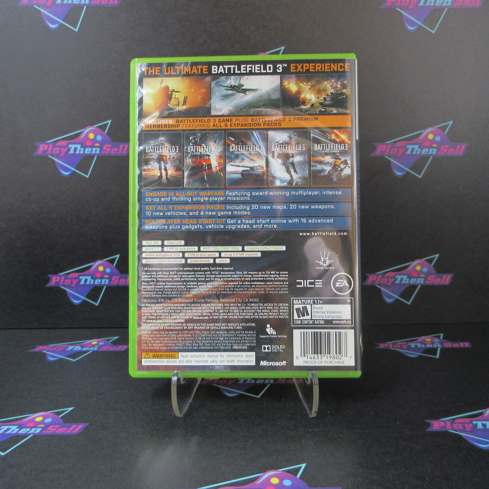 Battlefield 3 Premium Edition Xbox 360 Complete - Excellent