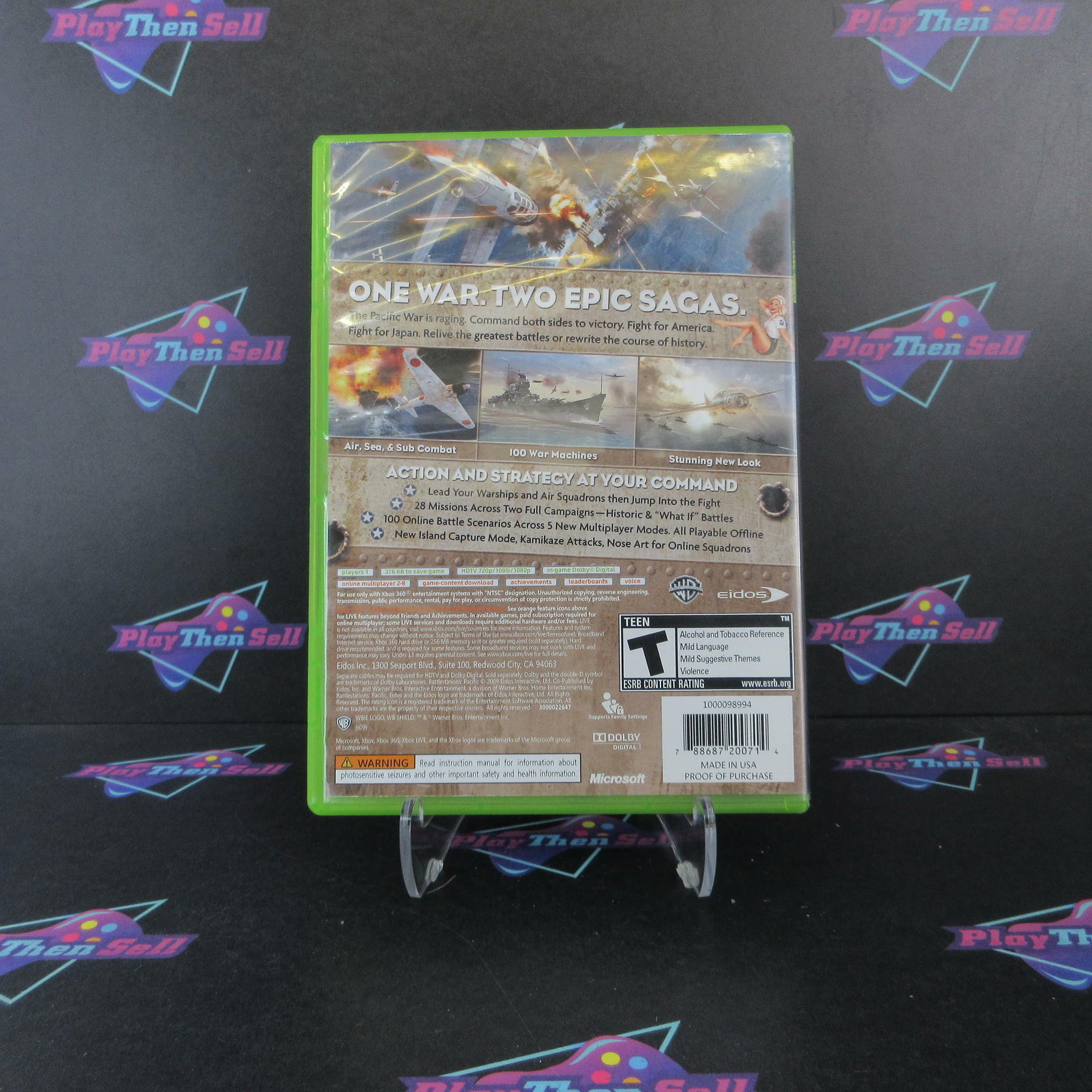 Battlestations Pacific GameStop Edition Xbox 360 Complete - Excellent