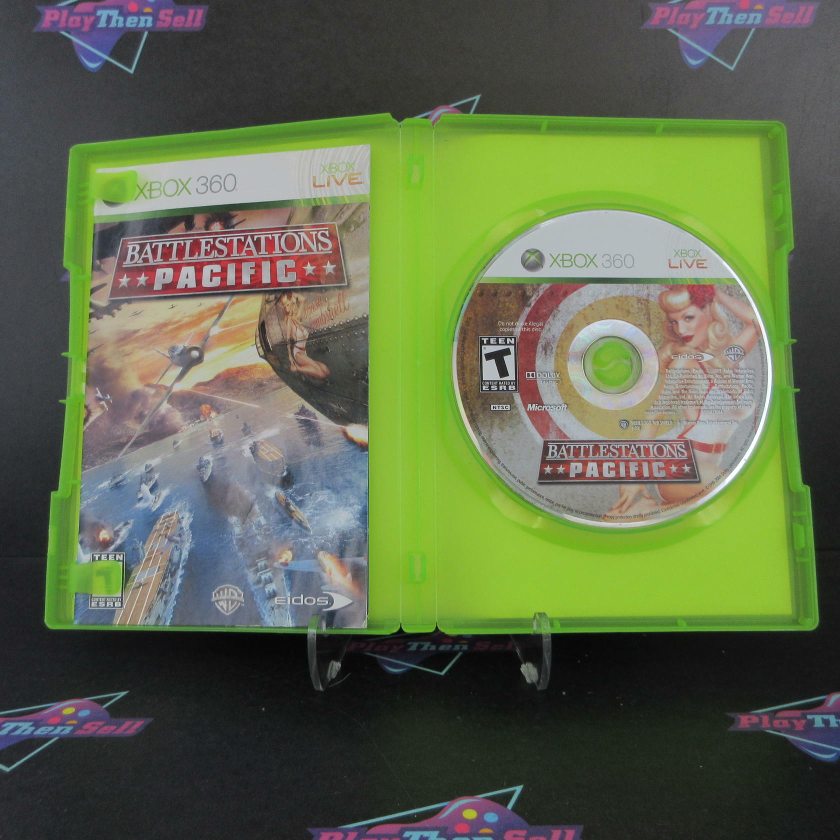 Battlestations Pacific GameStop Edition Xbox 360 Complete - Excellent