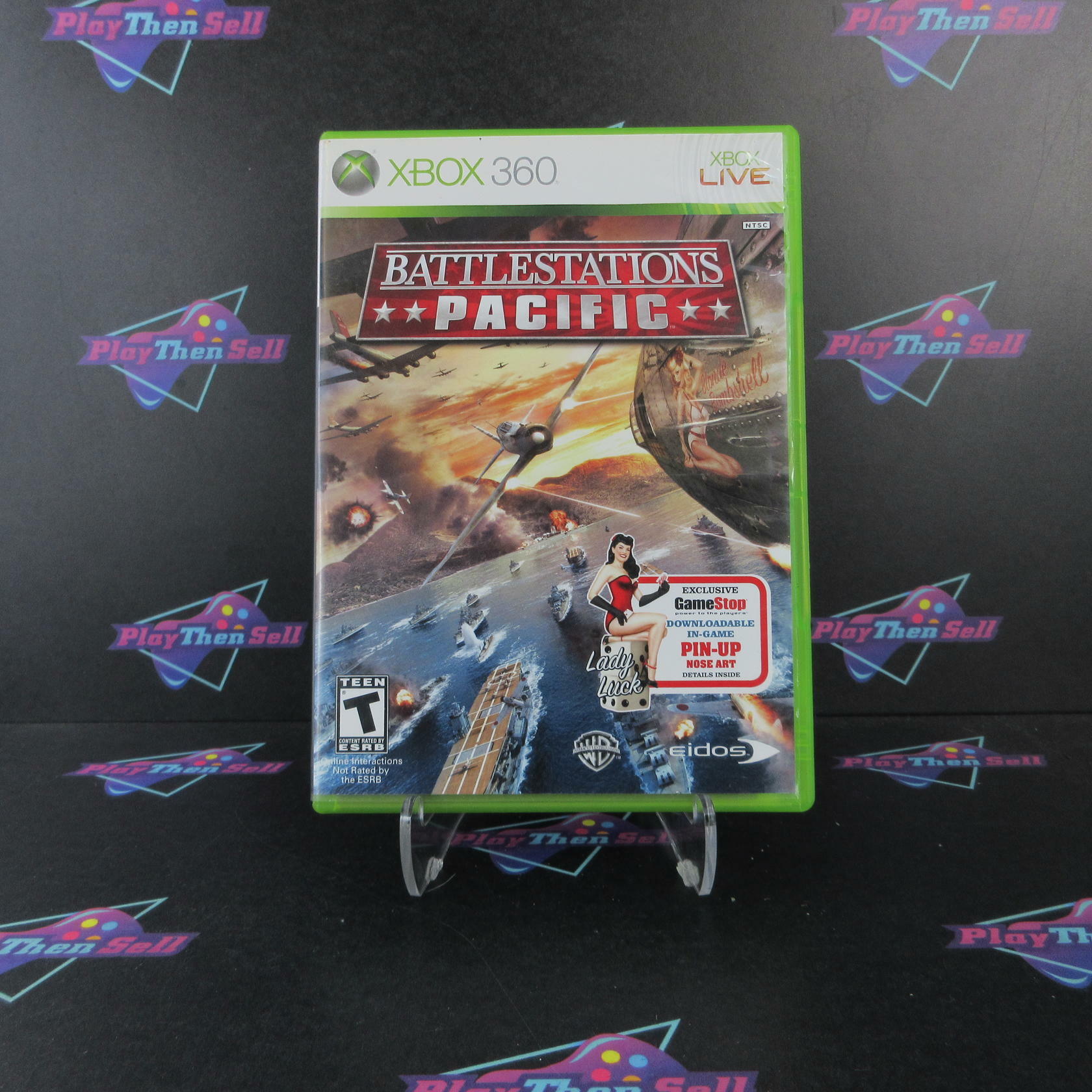 Battlestations Pacific GameStop Edition Xbox 360 Complete - Excellent