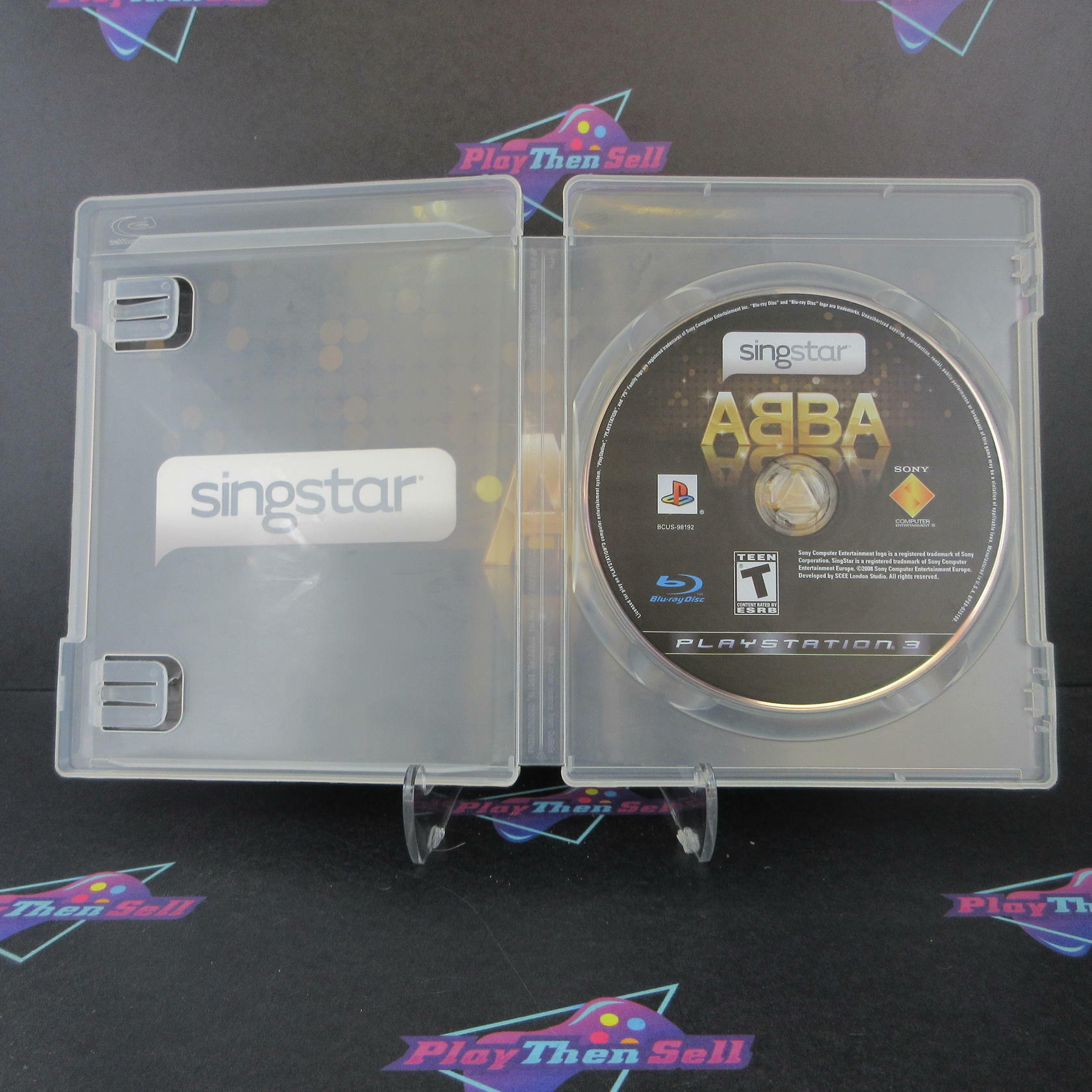 SingStar ABBA PS3 PlayStation 3 Software Only AD/NM - Very Good