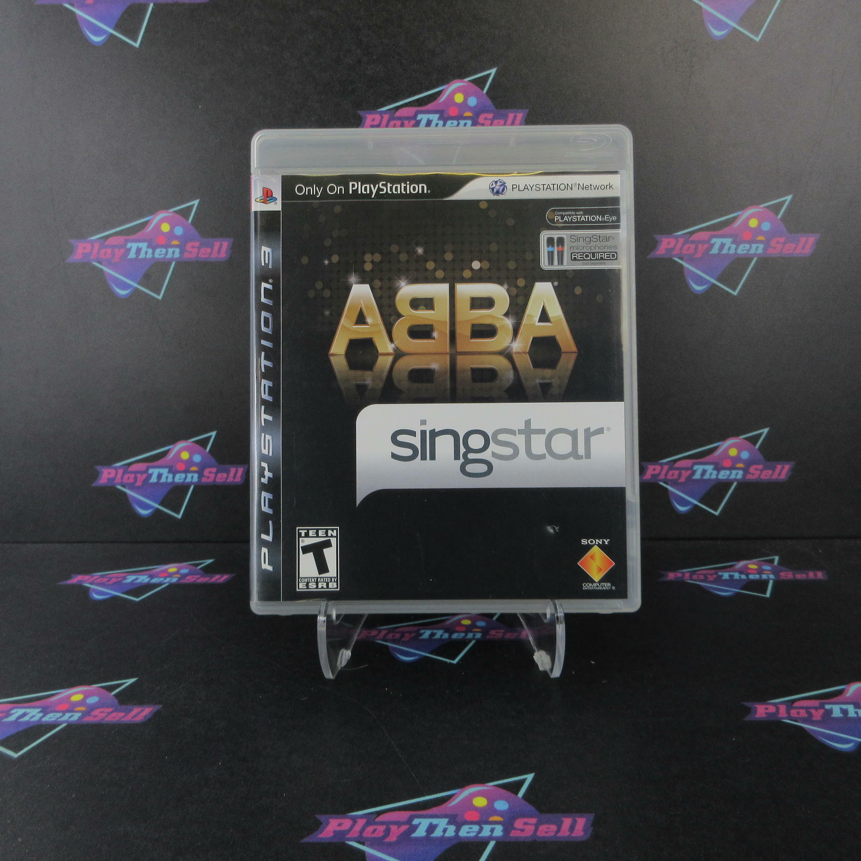 SingStar ABBA PS3 PlayStation 3 Software Only AD/NM - Very Good