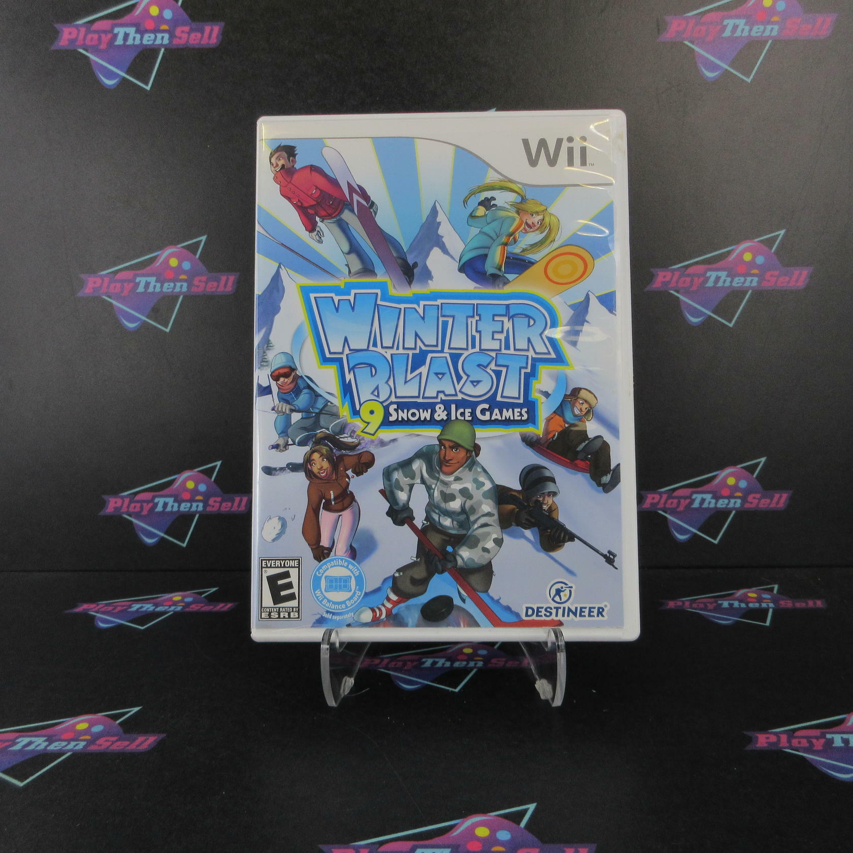 Winter Blast Snow and Ice Games Nintendo Wii - Very Good