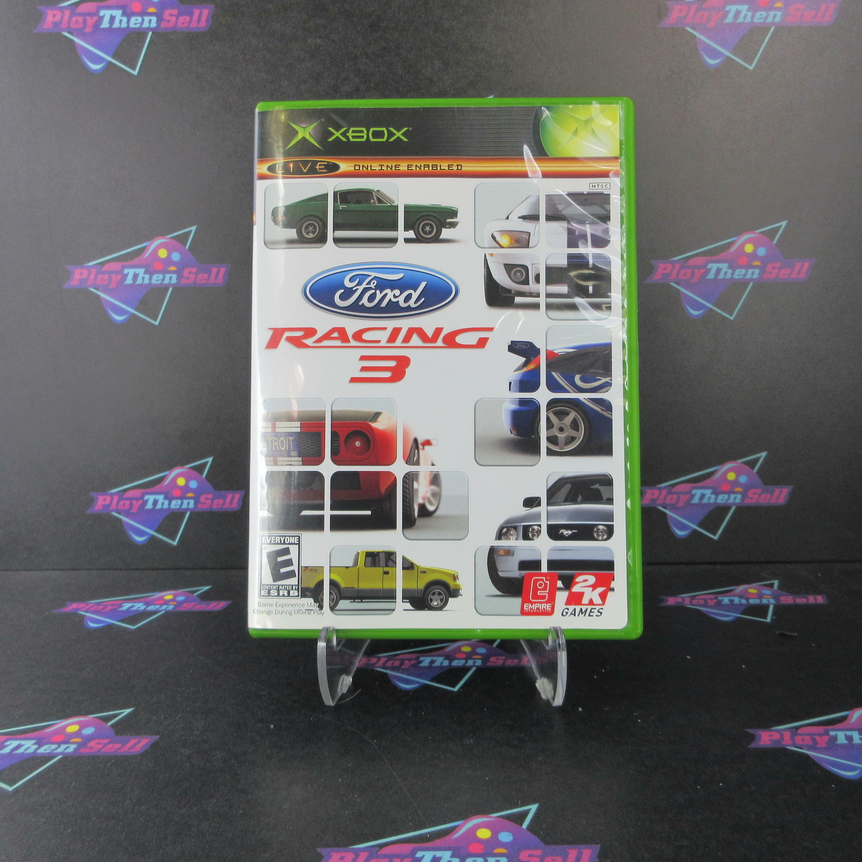 Ford Racing 3 Xbox + Reg Card Complete - Refurbished