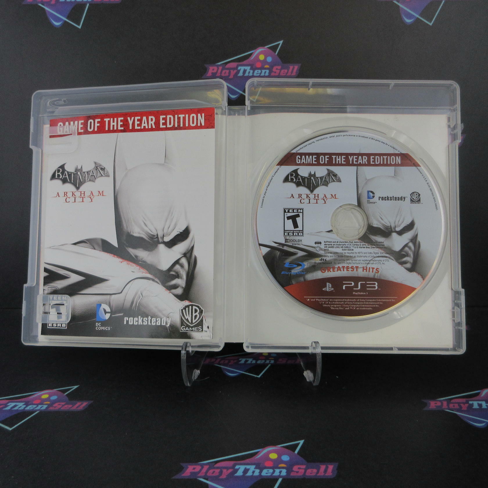 Batman Arkham City GOTY Edition GH PS3 PlayStation 3 AD Complete CIB - Very Good