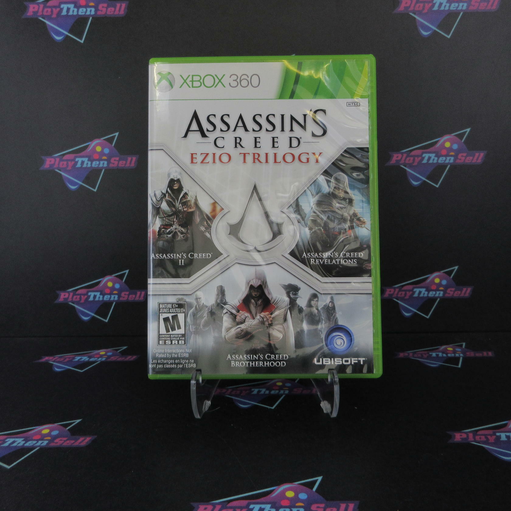 Assassin's Creed Ezio Trilogy Xbox 360 AD Complete CIB - Very Good