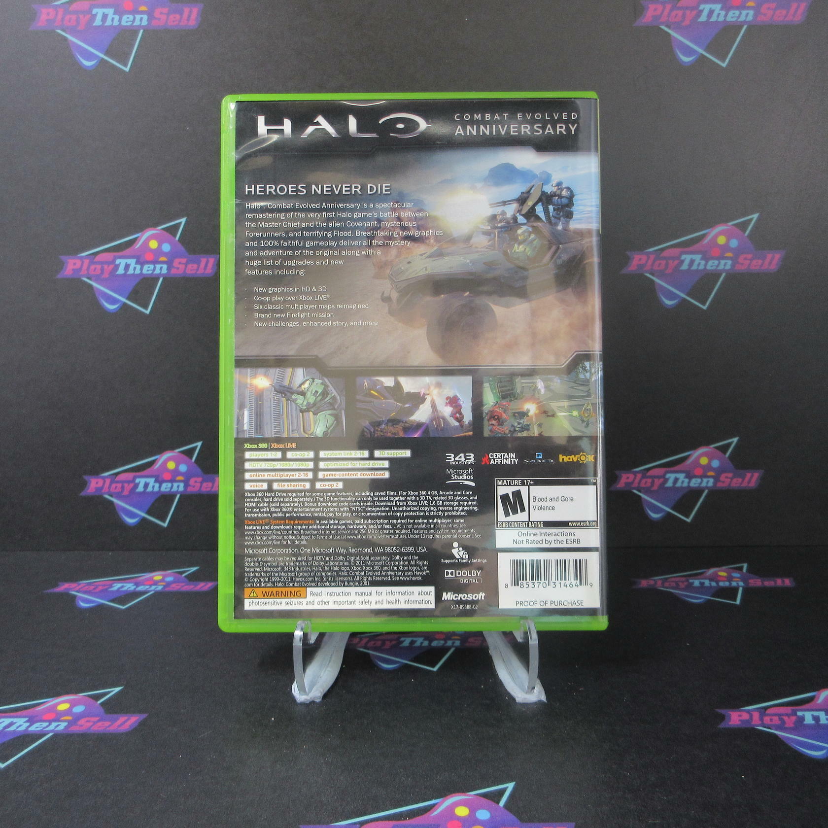 Halo Combat Evolved Anniversary Xbox 360 - Very Good