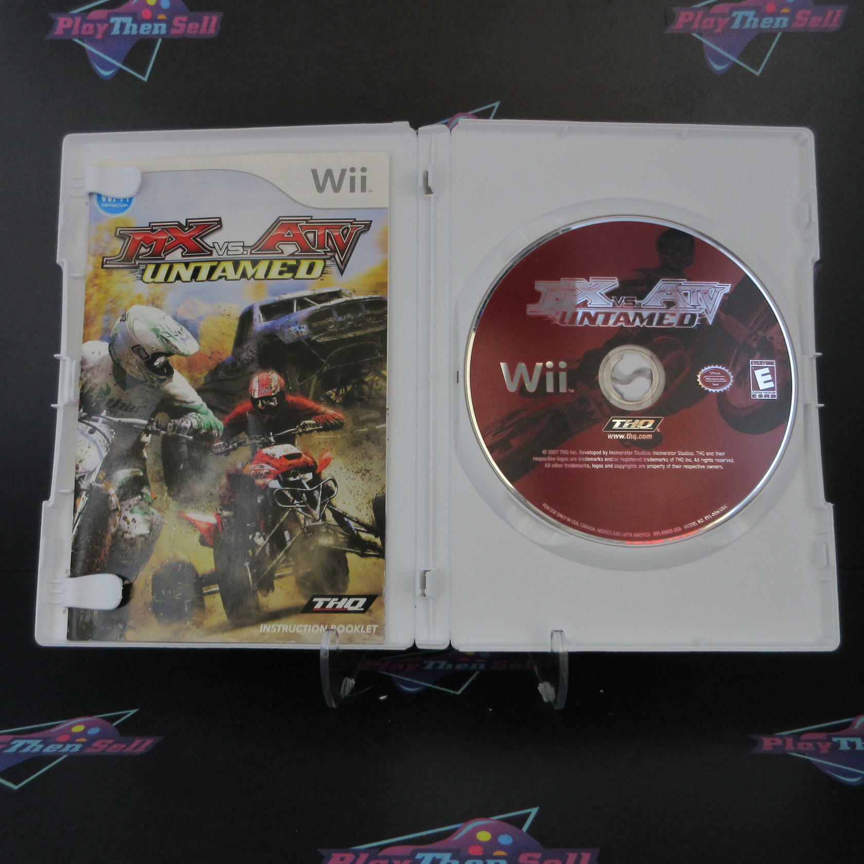 Mx Vs ATV Untamed Nintendo Wii AD Complete CIB - Very Good