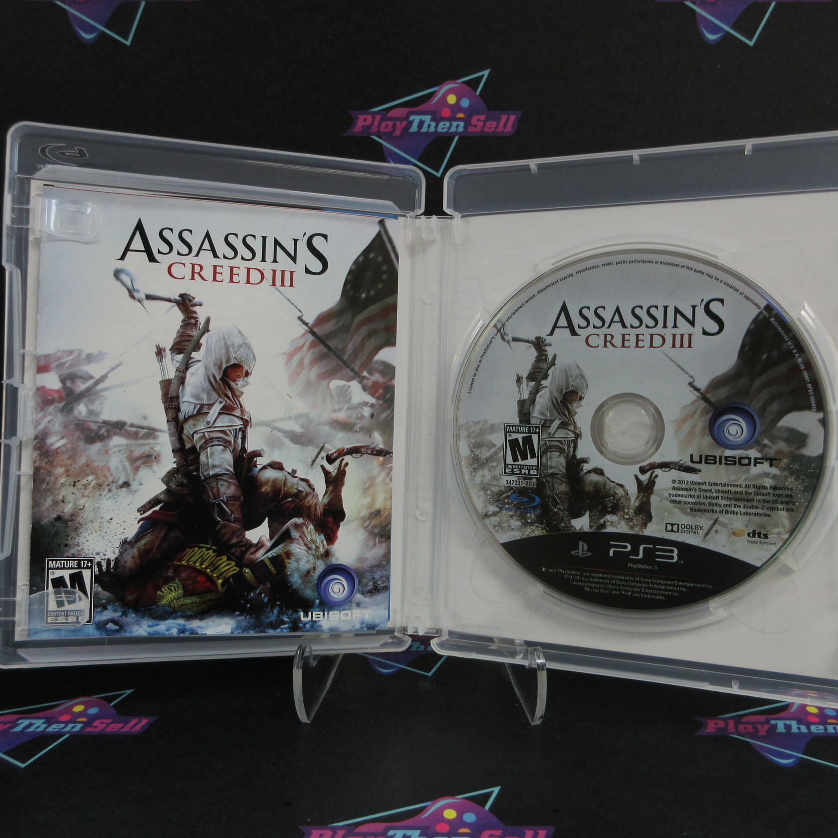 Assassin's Creed III GameStop Edition PS3 PlayStation 3 Complete - Excellent