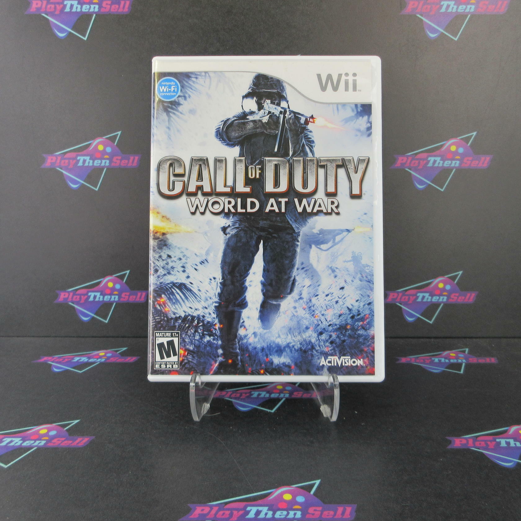 Call of Duty World At War Nintendo Wii AD/NM - Very Good
