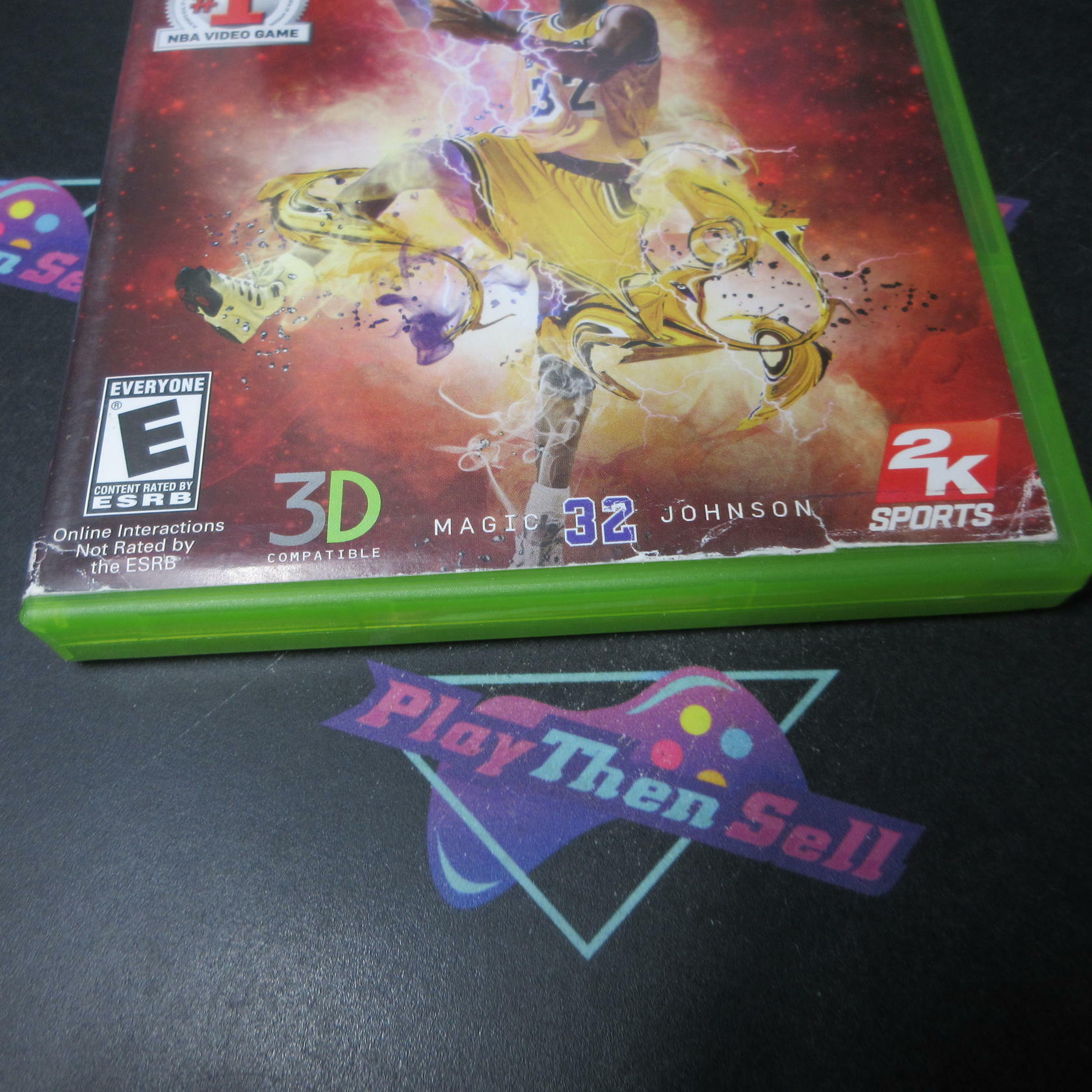 NBA 2k12 Magic Johnson Xbox 360 AD/NM - Very Good