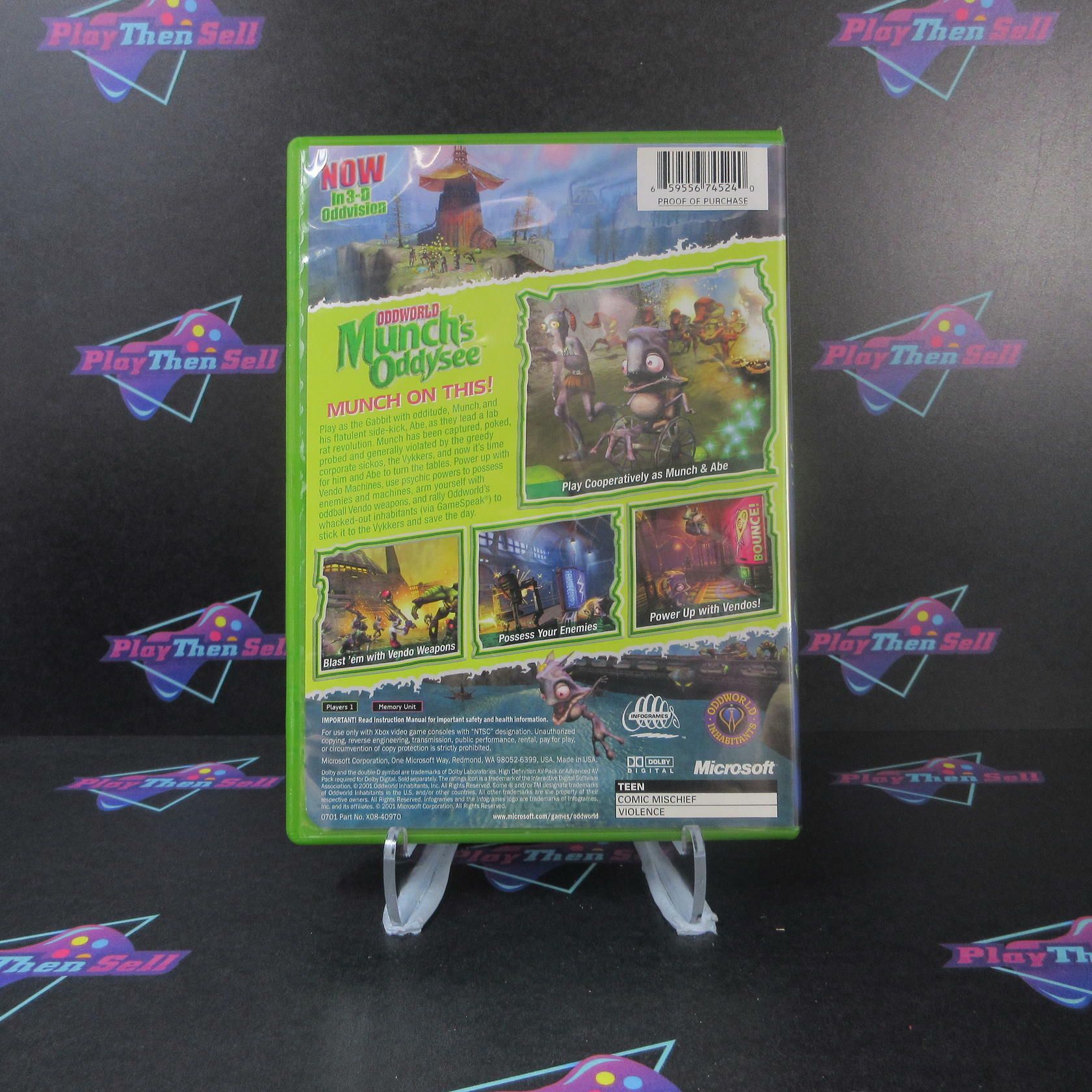 Oddworld Munch's Oddysee Xbox Complete - Refurbished